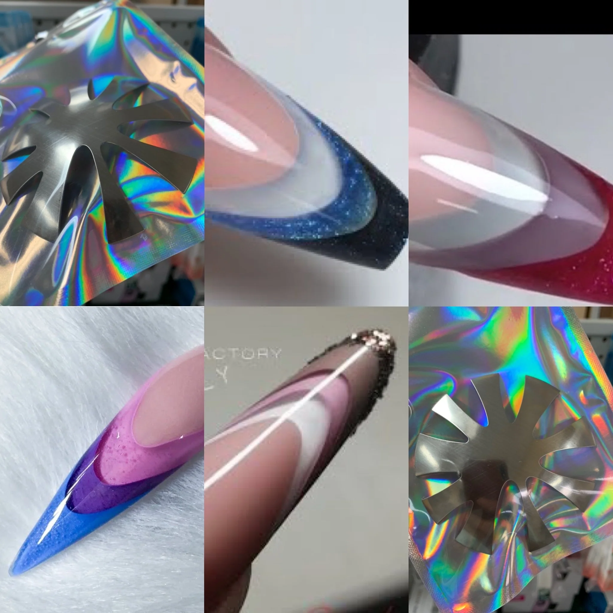 Almond French Nails Tip Cutter (XXL Deep Oval Shape) - longer - easier - Image 4