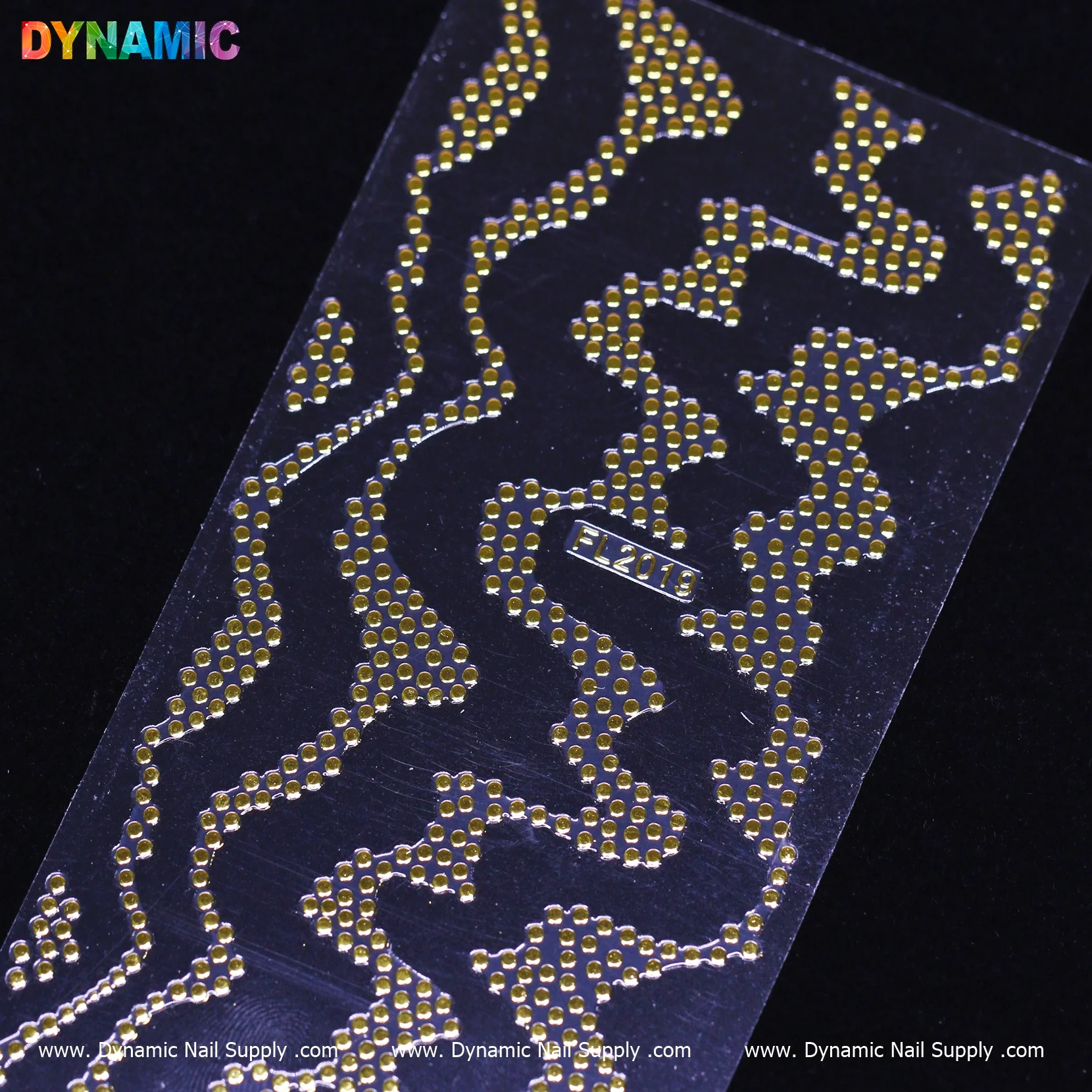 Gold dot pattern art (FL 2019) - Image 2