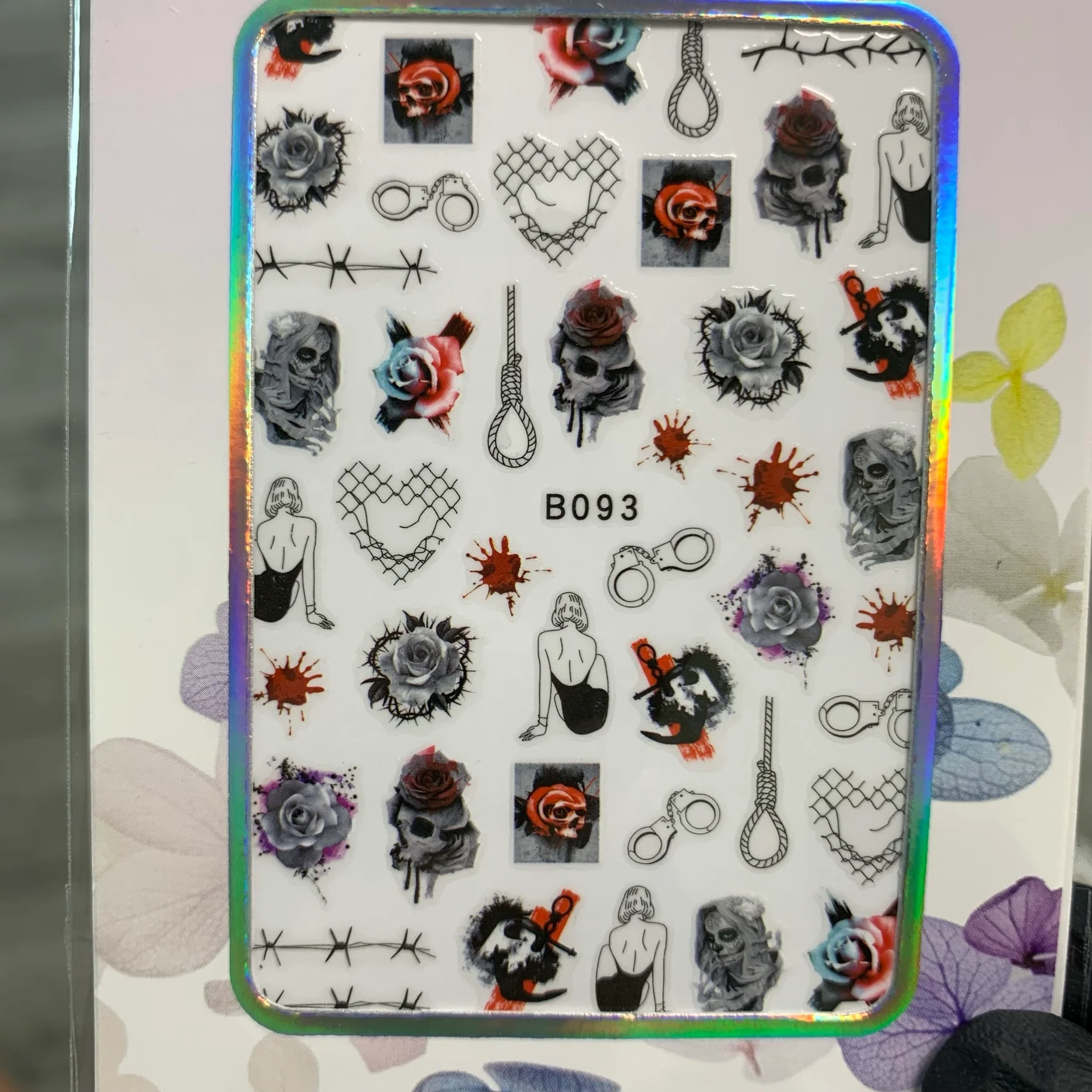 Halloween Nail Art Designs Stickers [B Series] for Fall Season 2021 - Image 10