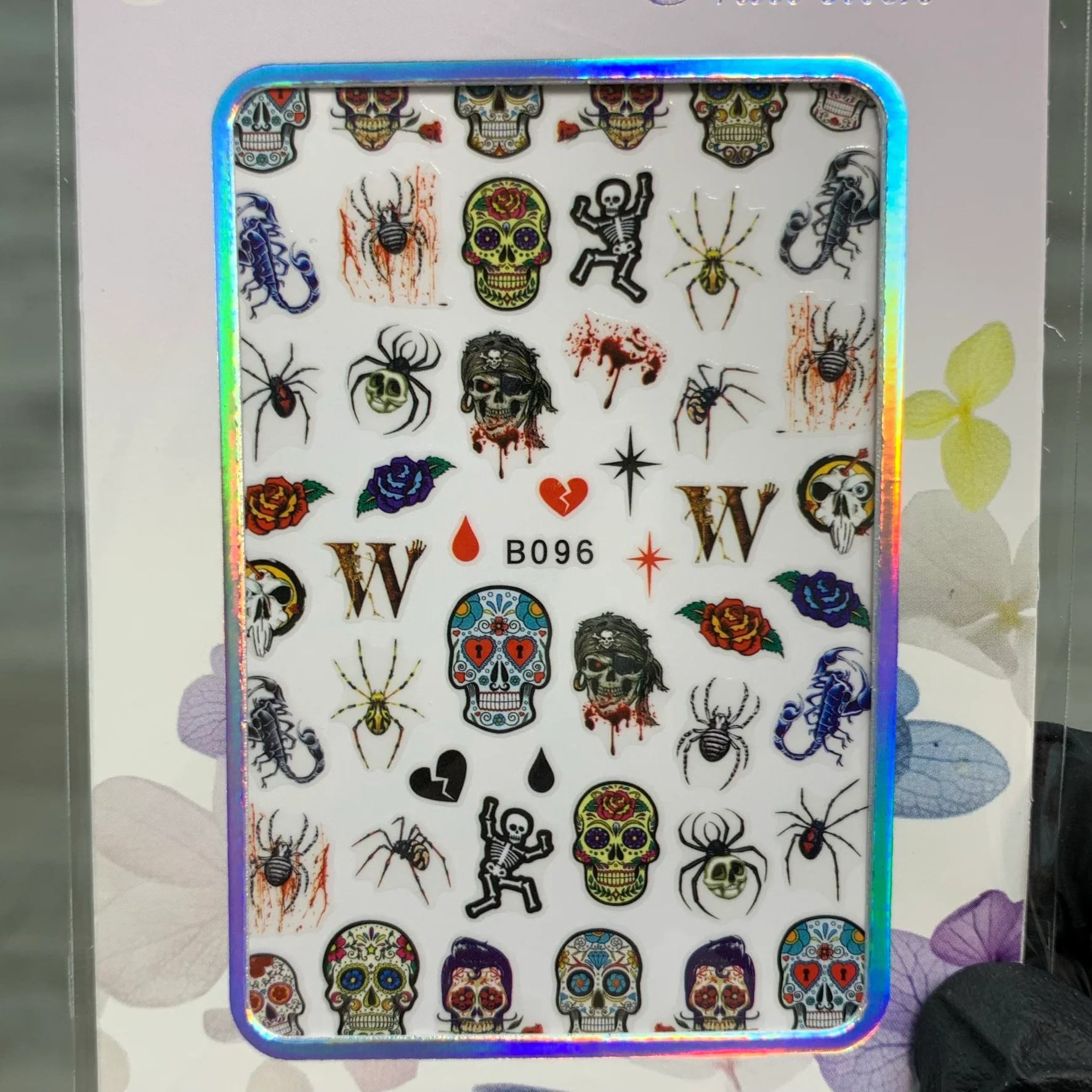 Halloween Nail Art Designs Stickers [B Series] for Fall Season 2021 - Image 13