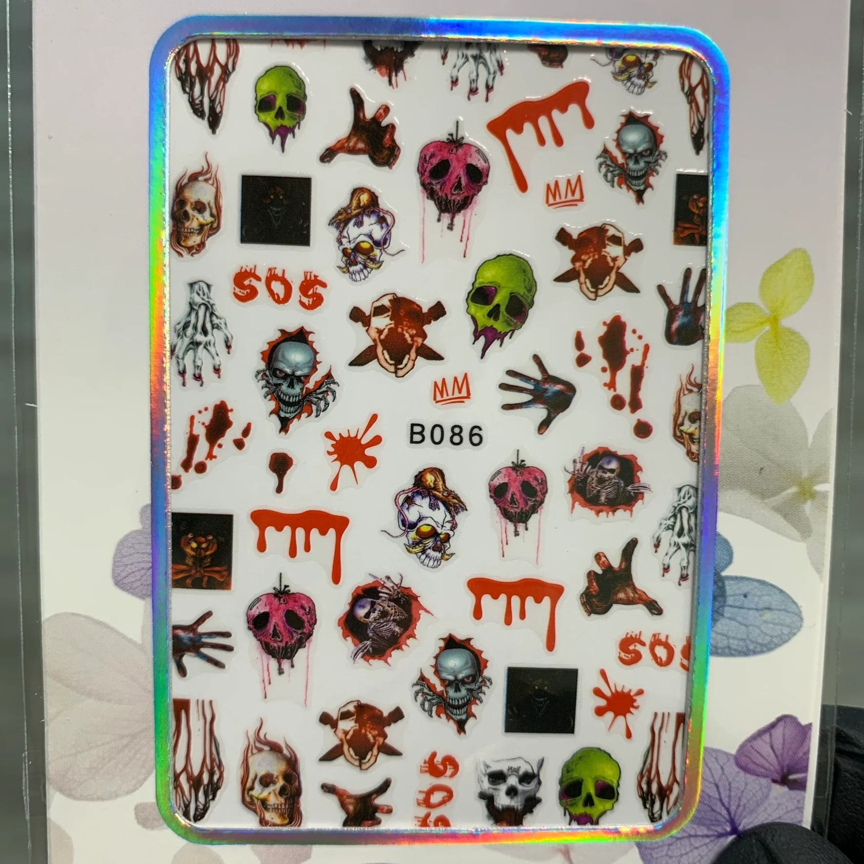 Halloween Nail Art Designs Stickers [B Series] for Fall Season 2021 - Image 3