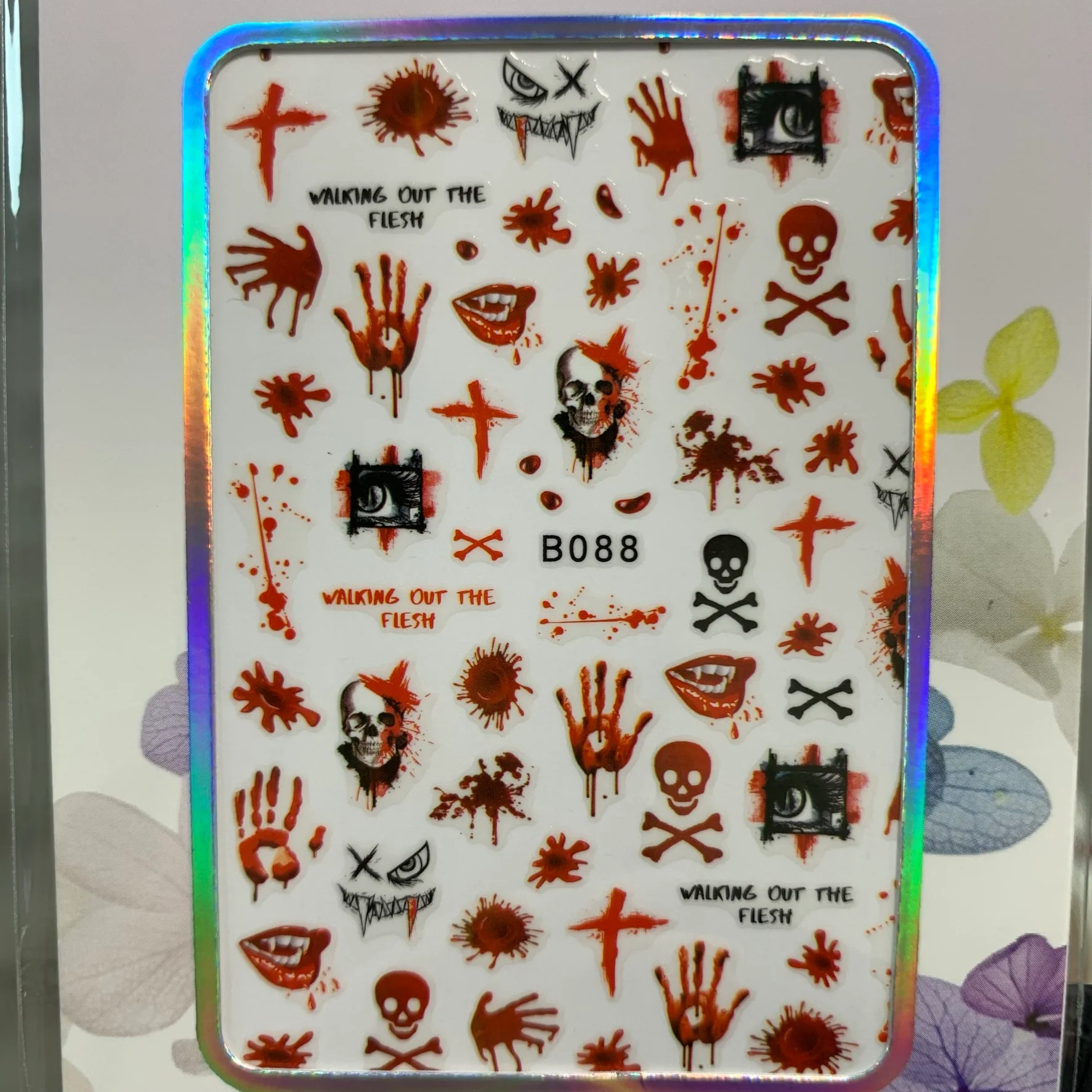 Halloween Nail Art Designs Stickers [B Series] for Fall Season 2021 - Image 5