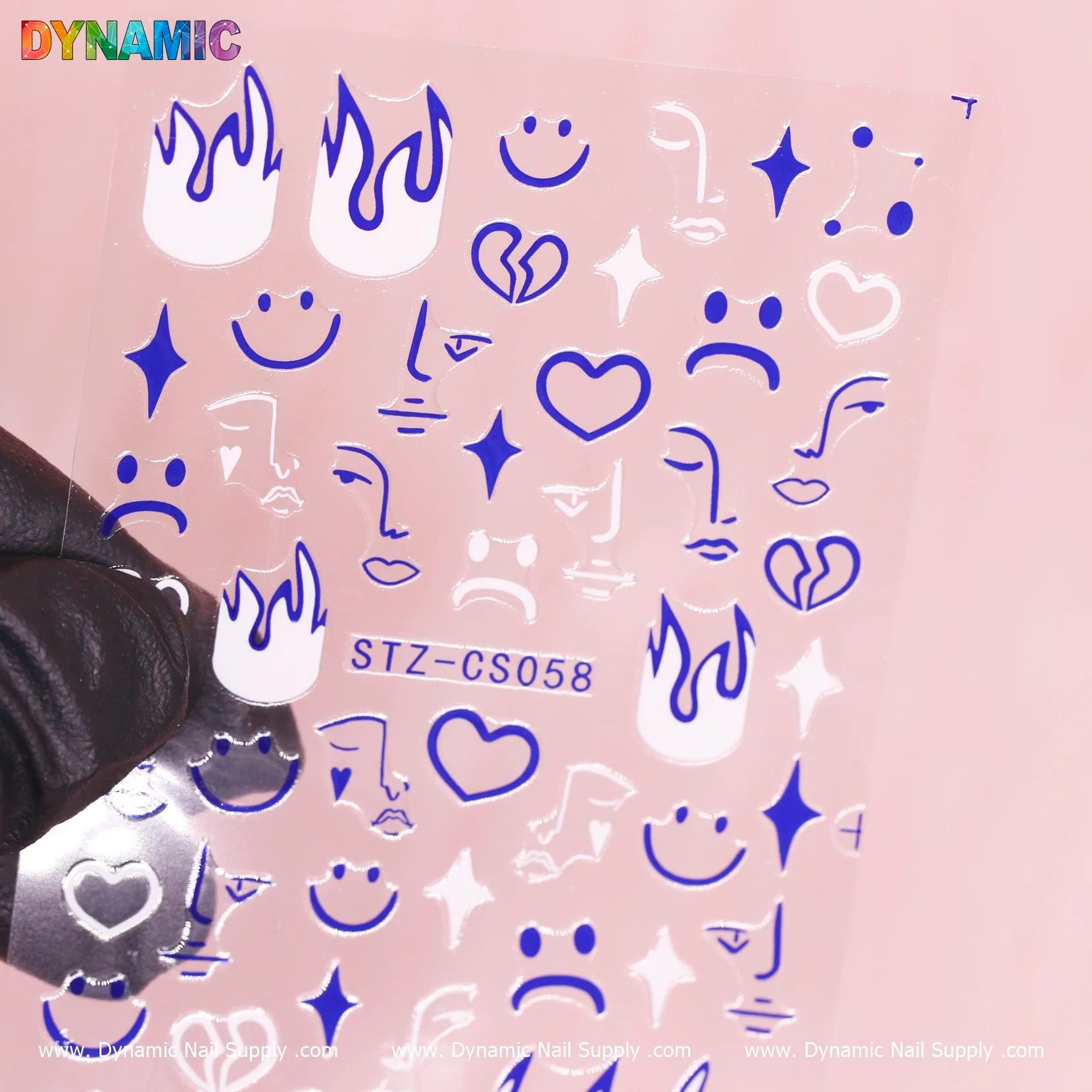 Hand writing Abstract Face Emoji (STZ CS058) - Image 2