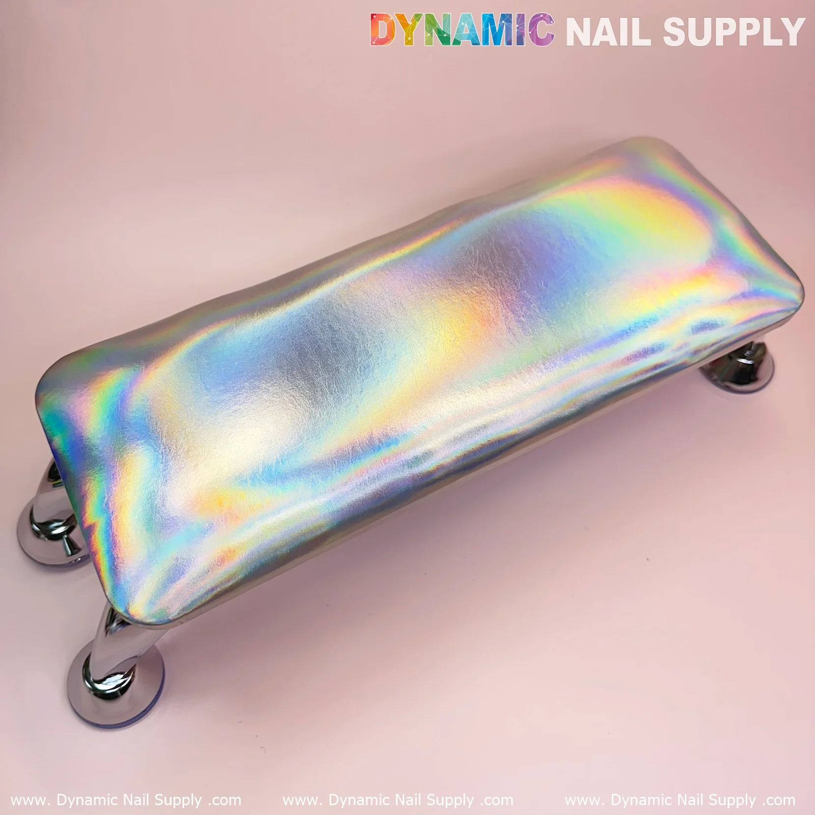 (Holographic) Leather Armrest with Cushion Pillow for Pedicure Manicure (Reposabrazos Para Manicura) - Image 4