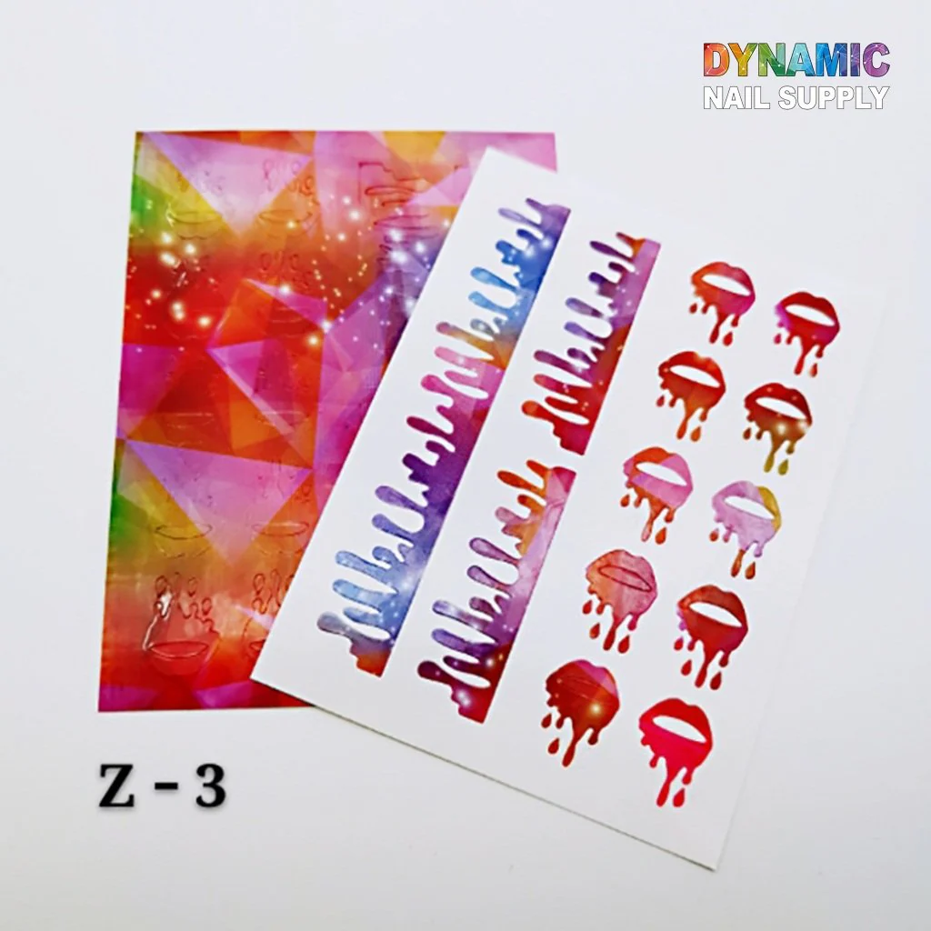 Hot Designs - Lips Sticker for Nails Art Decoration - Image 4