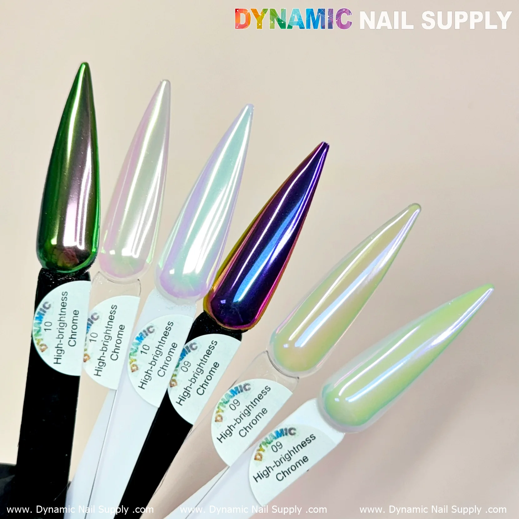 Light-Mermaid Iridescent Chrome #10 - High brightness Fine Pigment Powder - Image 3