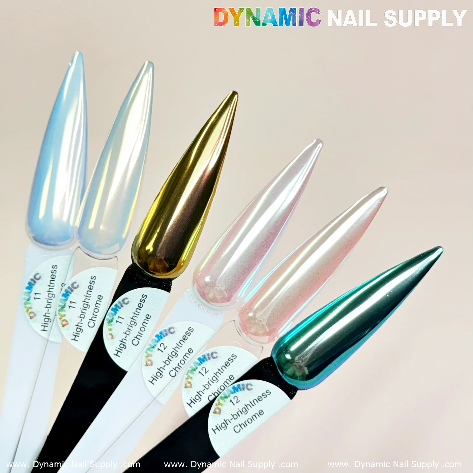 Light-Pearl Transparent Iridescent Chrome #12 - High brightness Fine Pigment Powder - Image 4