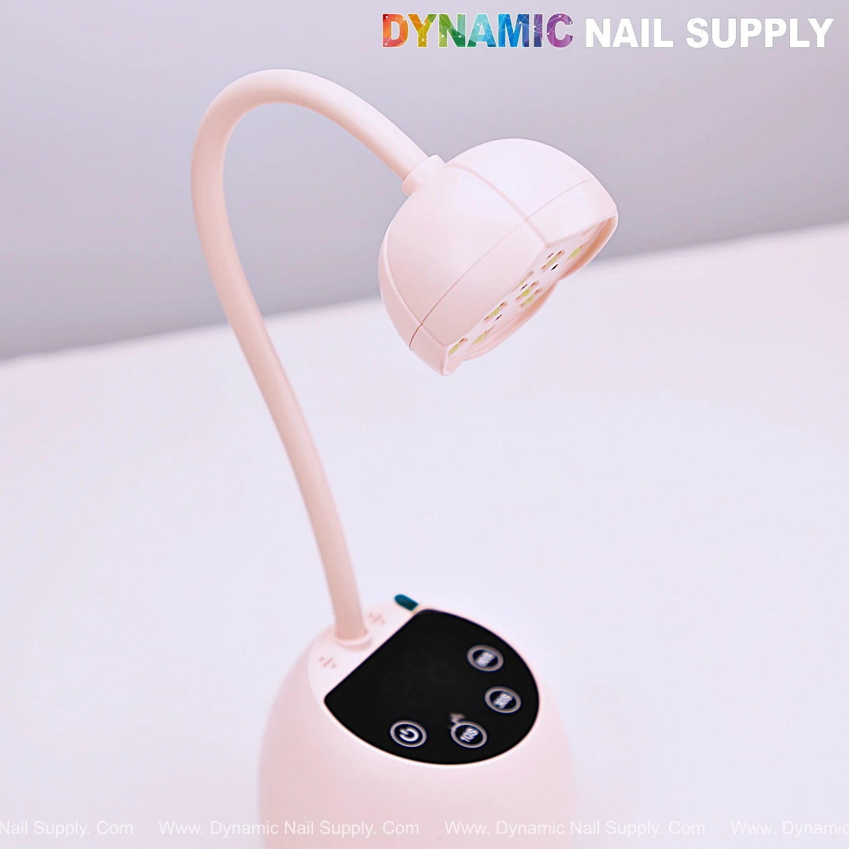 [Light Pink] Mini Flash Cure UV LED Lamp 36W -Auto Sensor Gooseneck Portable USB Nail Dryer - Image 3