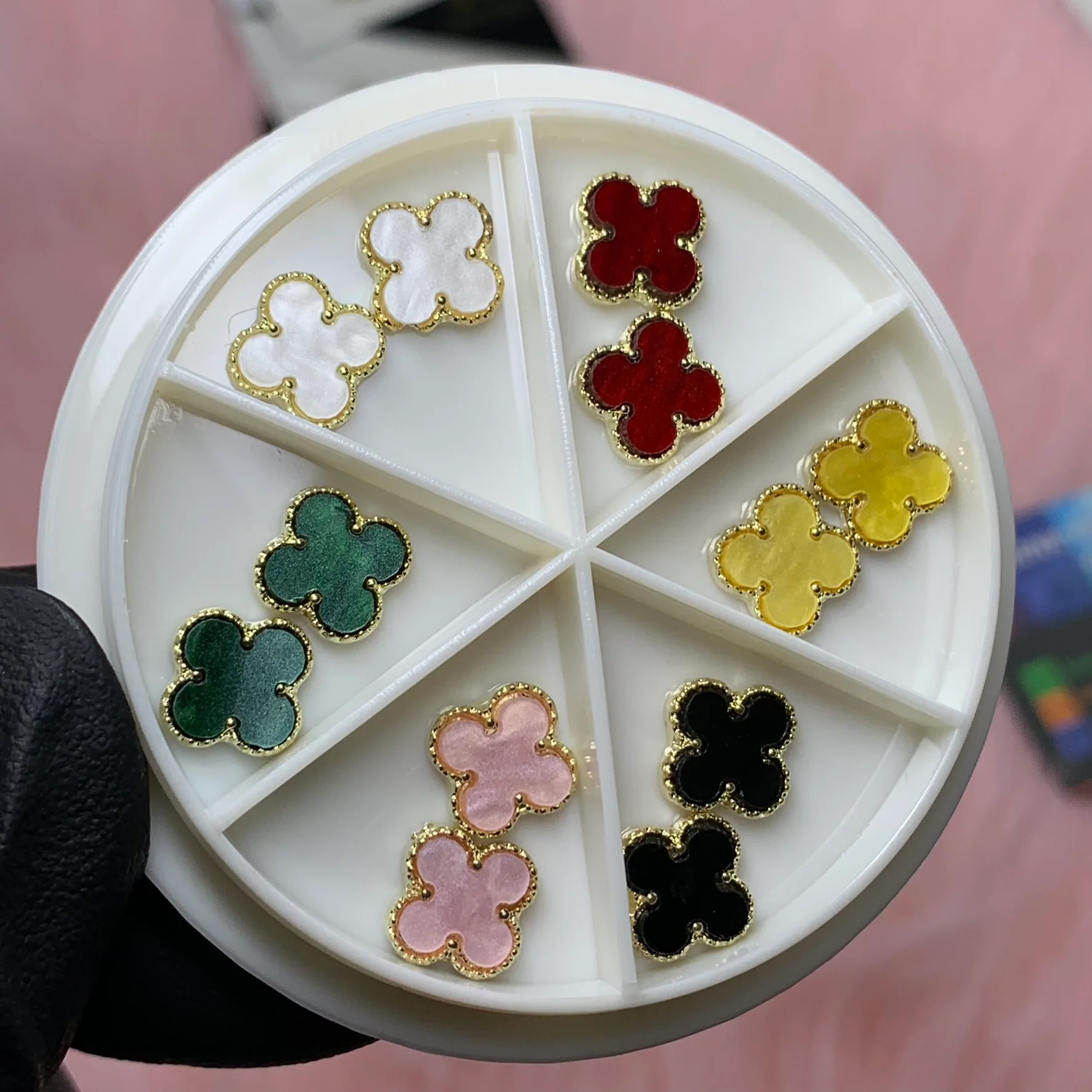 Luxury 3D V4n-Cleef  Charms set - Image 4