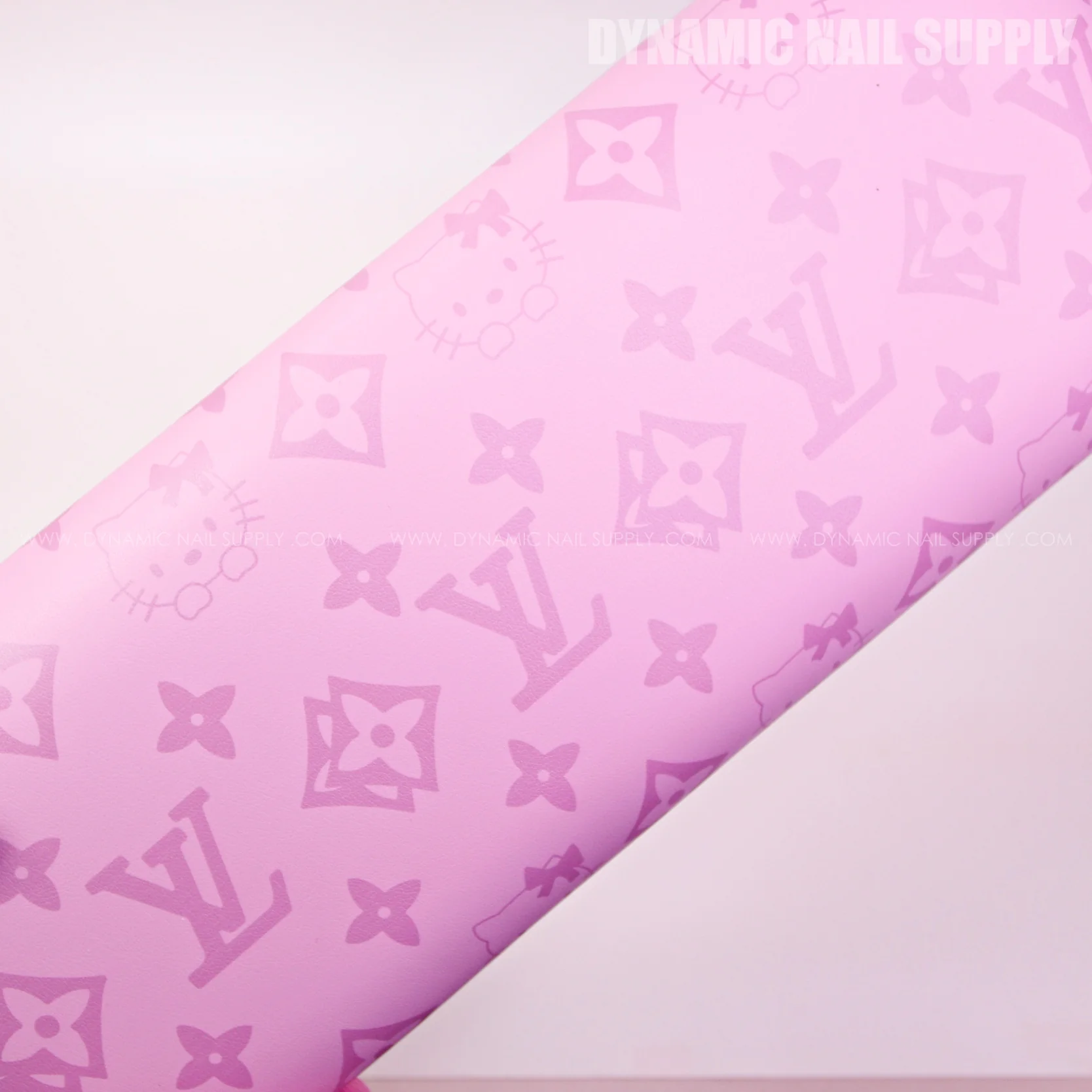 (RHLA018 - Light Pink LV/Kitty Pattern) Luxury Brand Armrest for Nail technicians (Reposabrazos Para Manicura) - Image 4