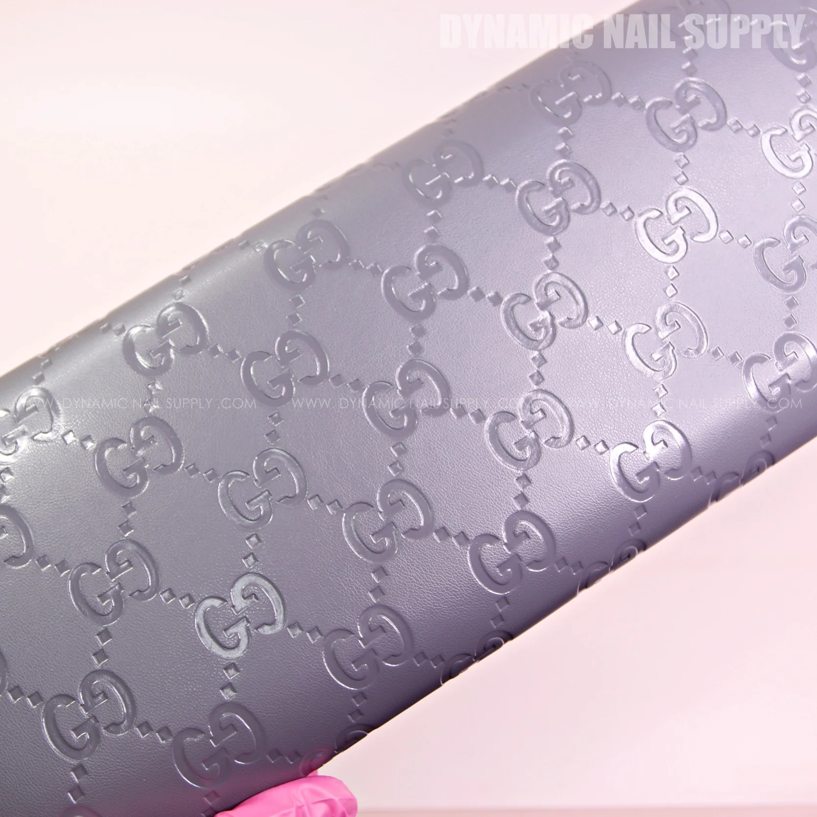 (RHL031 - Grey GCi Engraved) Luxury Brand Handrest for Nail technicians (Reposabrazos Para Manicura) - Image 2