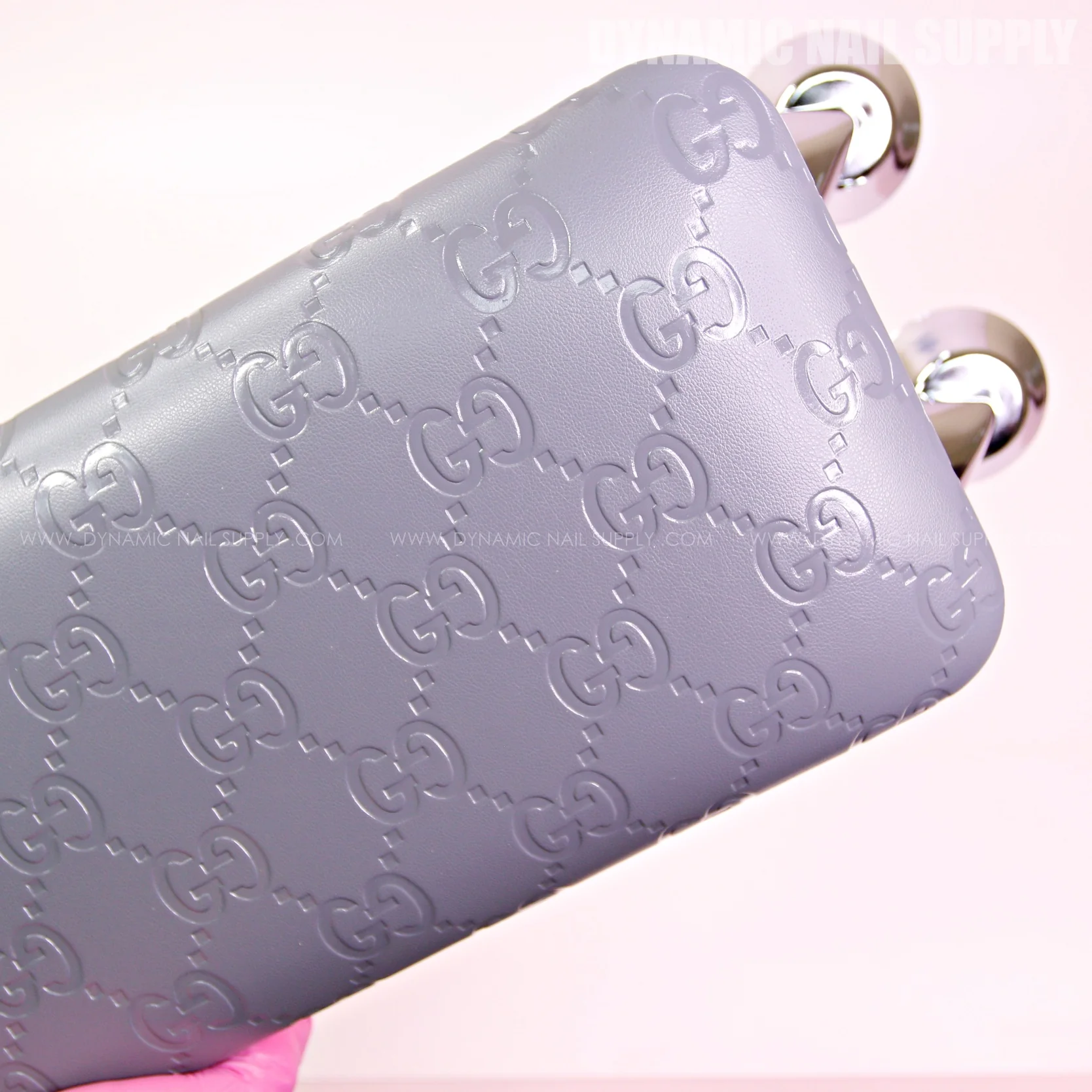 (RHL031 - Grey GCi Engraved) Luxury Brand Handrest for Nail technicians (Reposabrazos Para Manicura) - Image 3