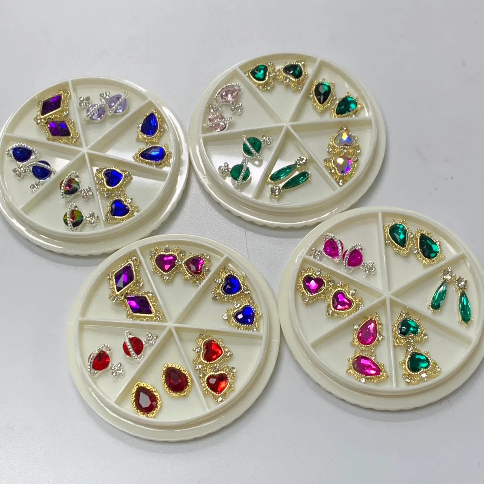 Luxury Nail Charms 10 pack - Gem Stones for nails art design - Image 4
