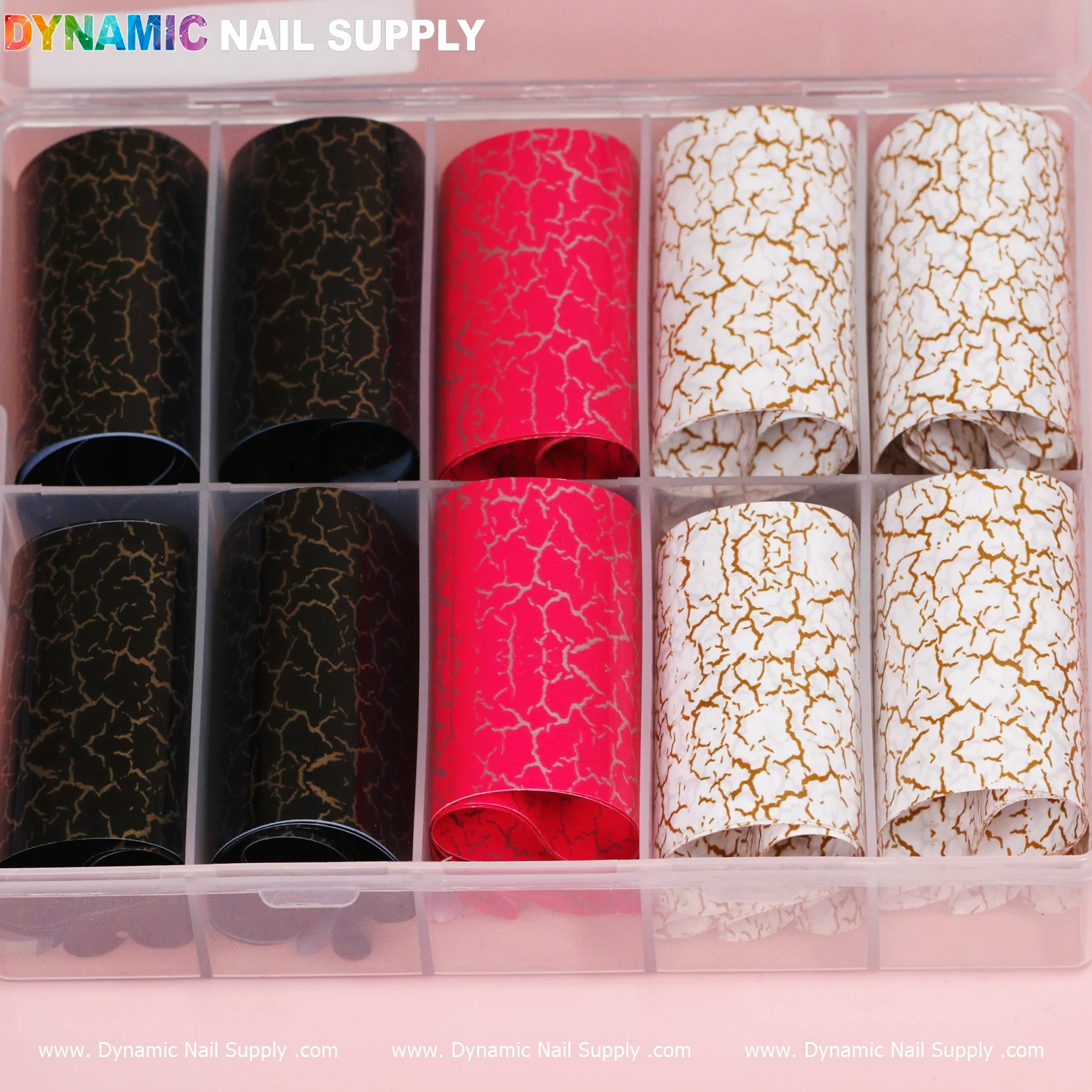 Nail Art Design Foils - Marble Style
