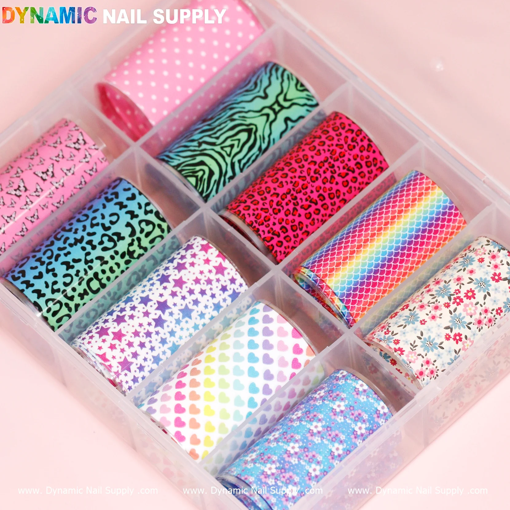 Nail Art Design Foils - Colorful - Image 2
