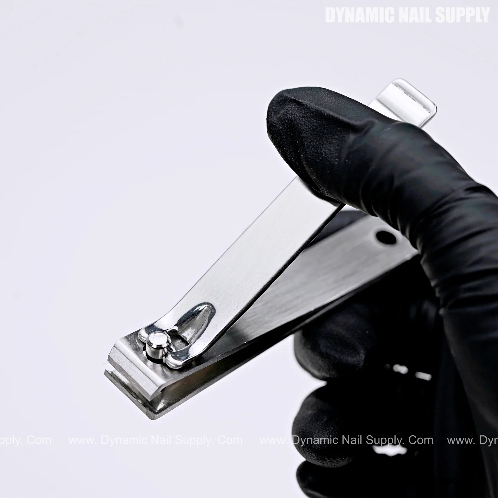 Nail Clippers Straight Blade Large Stainless Steel Trimmers - Thick Wide Jaw Toe Nail Clippings for Seniors, Men & Women - Silver - Image 3