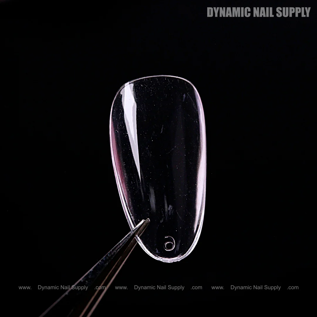 Natural Almond (Short) Full Cover Soft-Gel Nail Tips (Pink Box) - Image 2