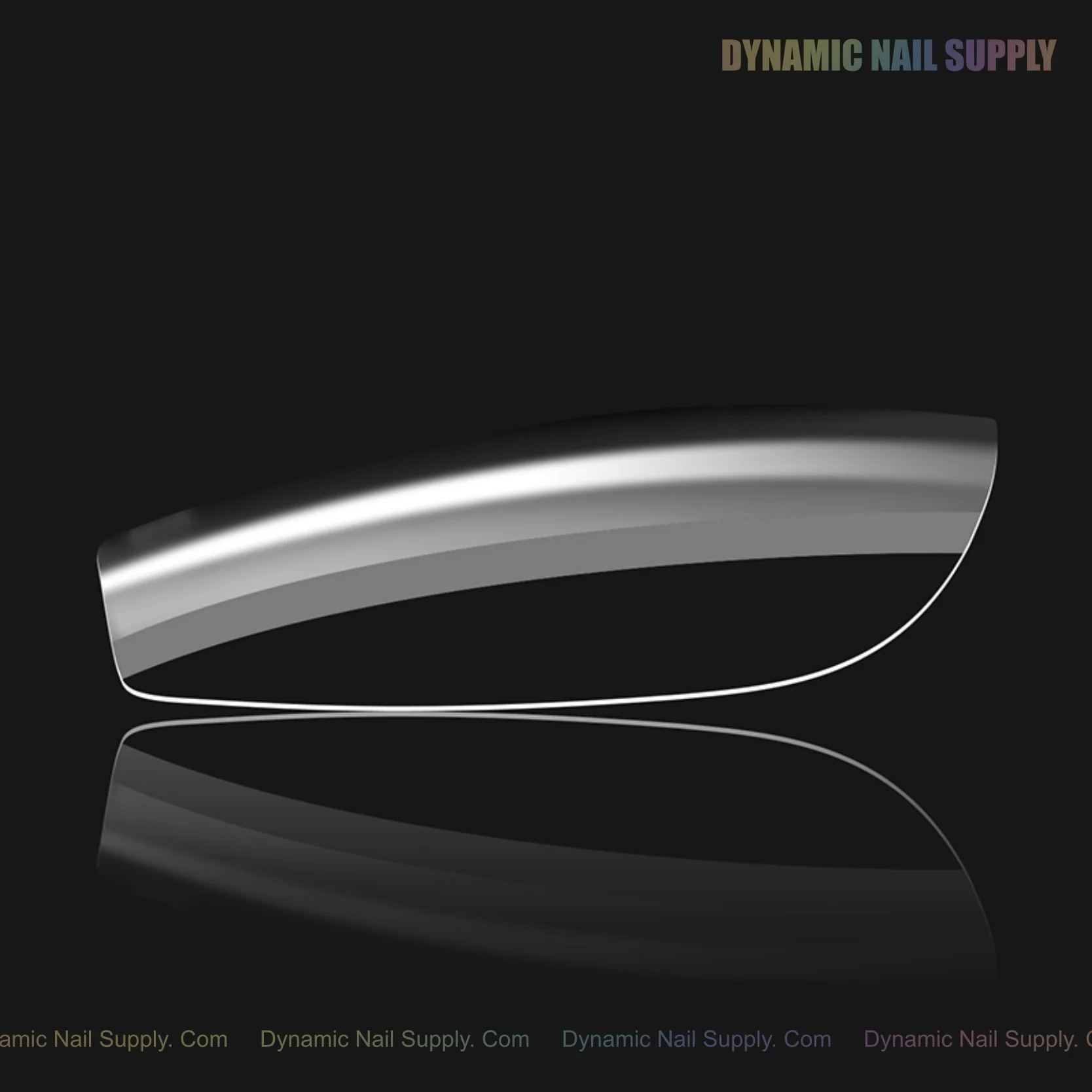 Natural Coffin (Short) Full Cover Soft-Gel Nail Tips (Black Box) - Image 8