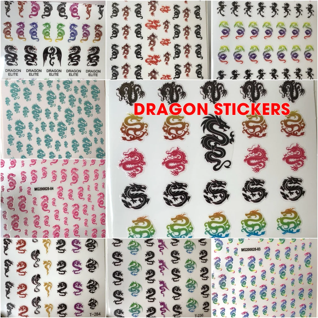 New Dragon Stickers - Update 01/2020