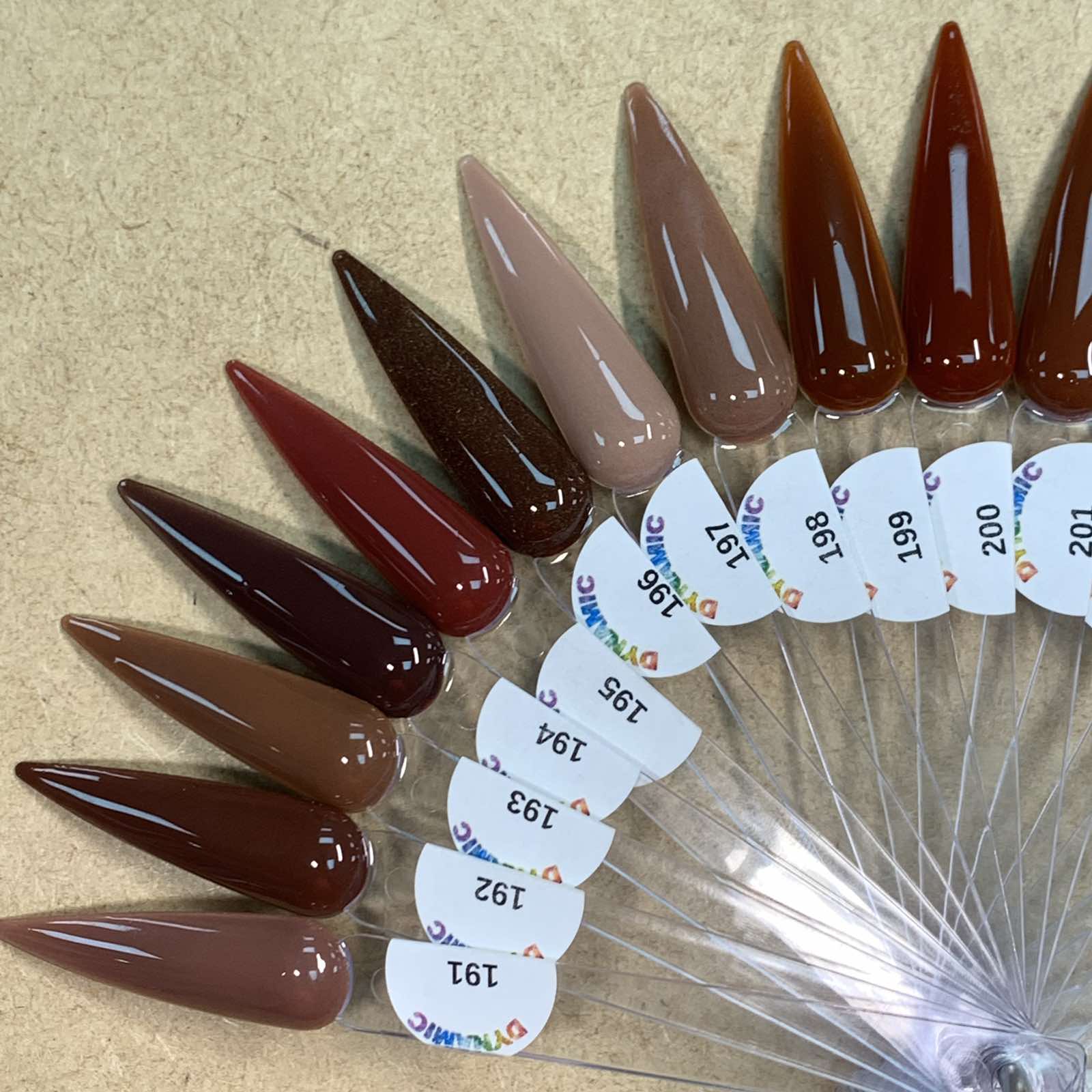New Fall Colors Acrylic Collection (Part 1) - Brown Shades for Fall Season