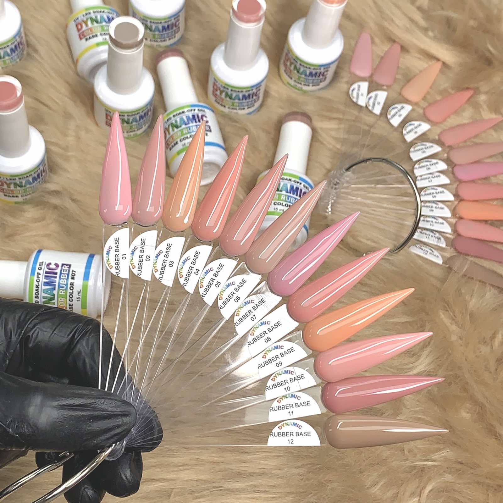 (BIAB) Rubber Base Nude Color Builder Gel Polish Collection From 01 to 12 - Image 5