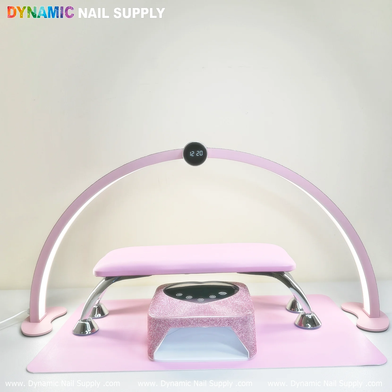 Newest 2024 Half Moon Light Desk Lamp for Nail / Lash, High Brightness for Professionals - Image 5