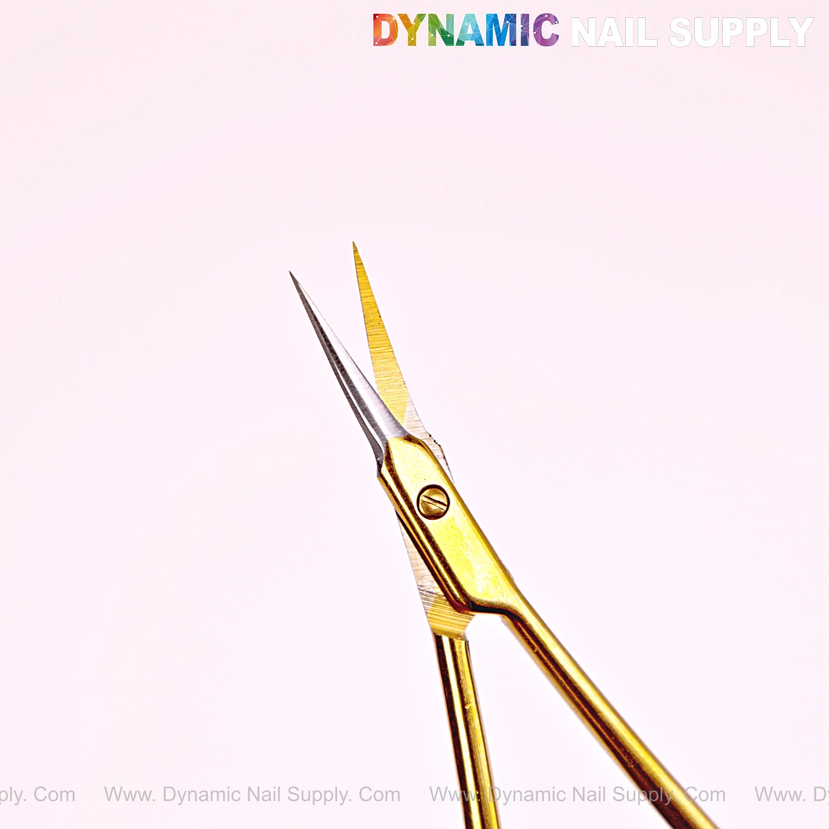 NT1245 - Gold Premium Curved Tip Cuticle Scissors Curved Tips Stainless Steel - Image 5
