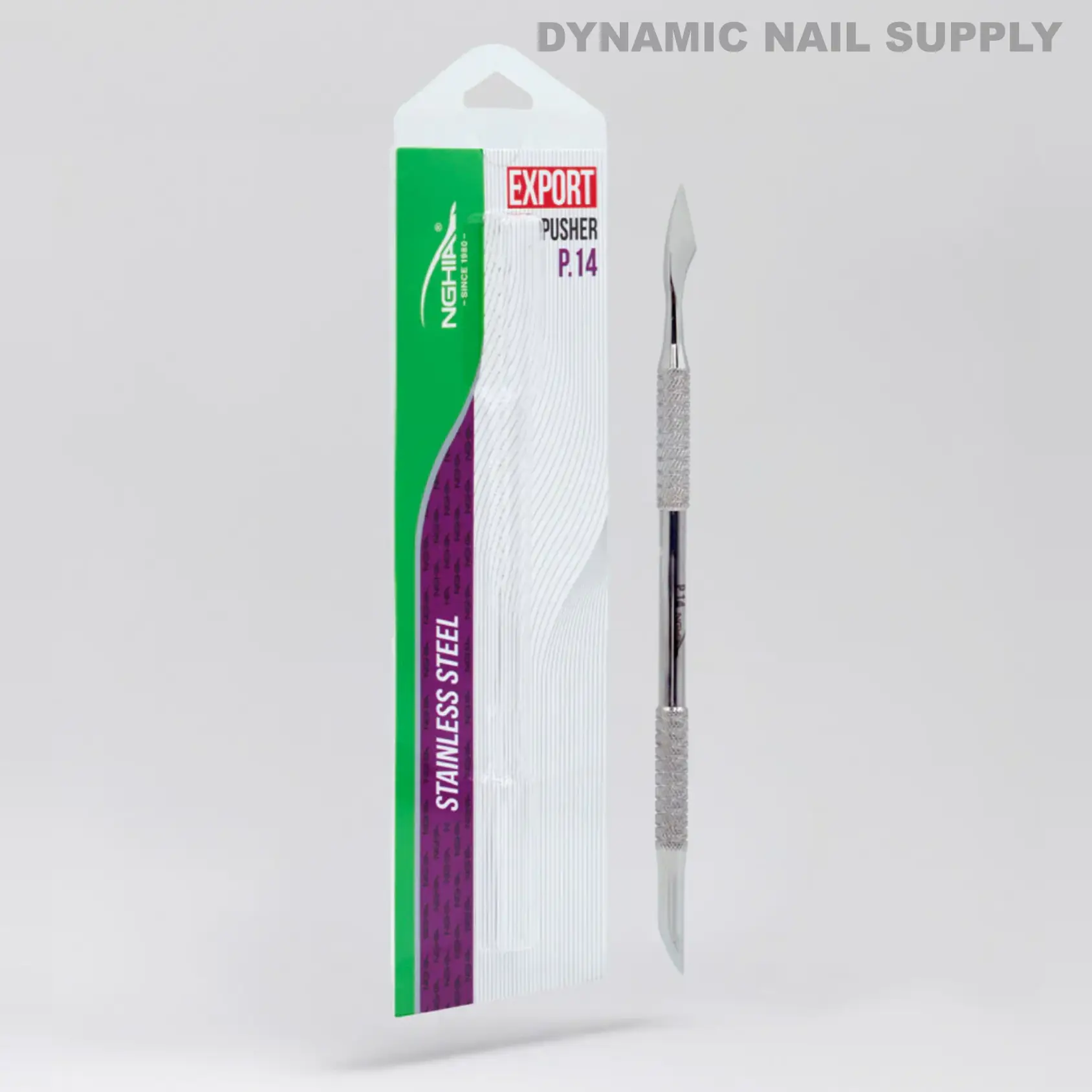P-14 – Professional Double-Function Cuticle Pusher (Oval & Axe) - Image 5