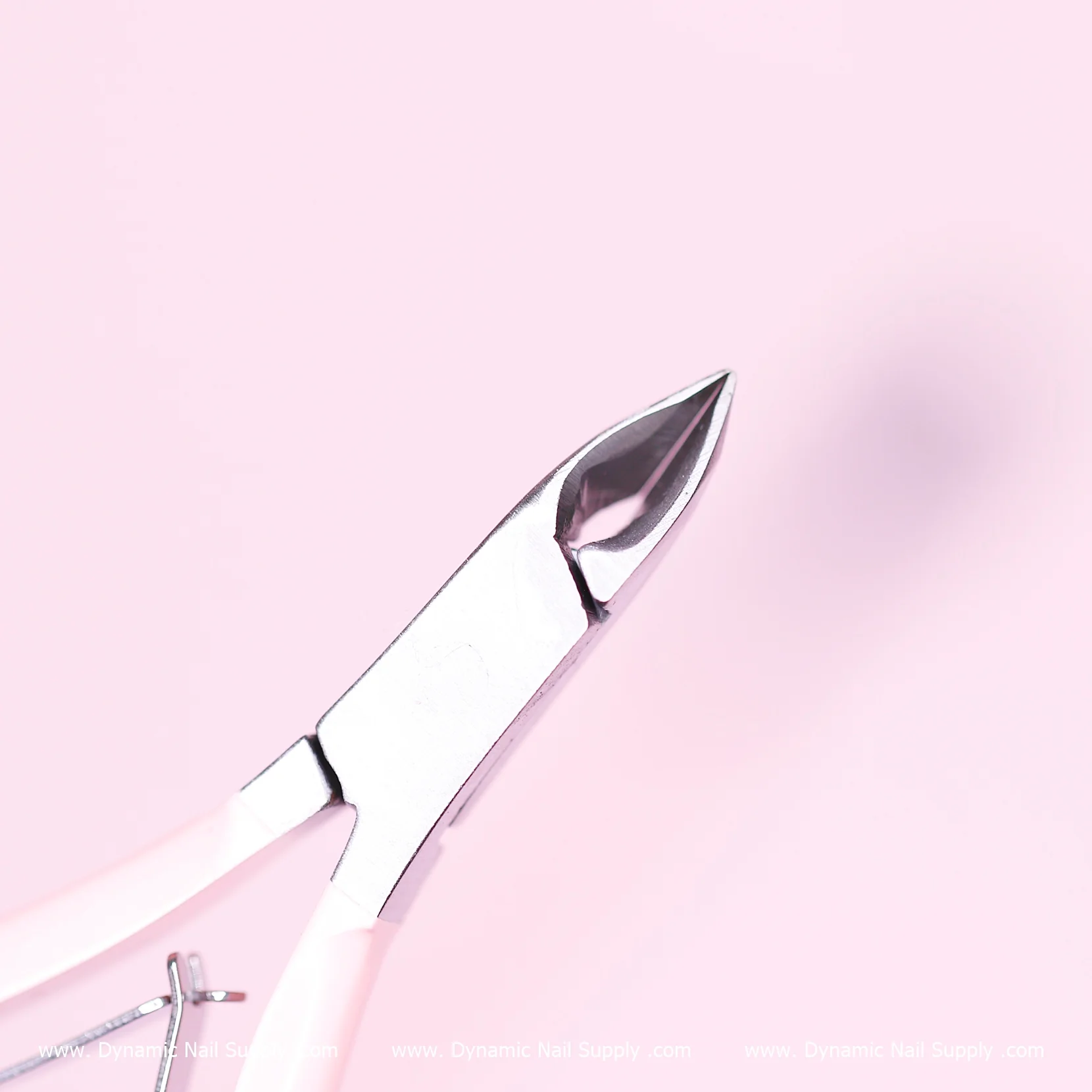 Pink Cuticle Nippers (includes 1 cuticle pusher for free) - Made of Carbon Steell - Image 4