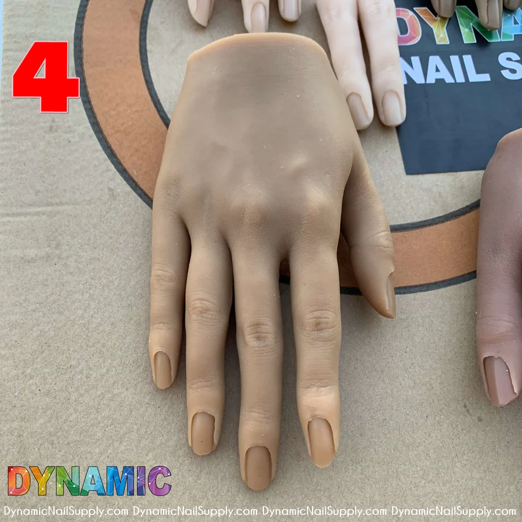 Poseable Silicone Practice Hands and fingers - 6 different skin tones - Image 9