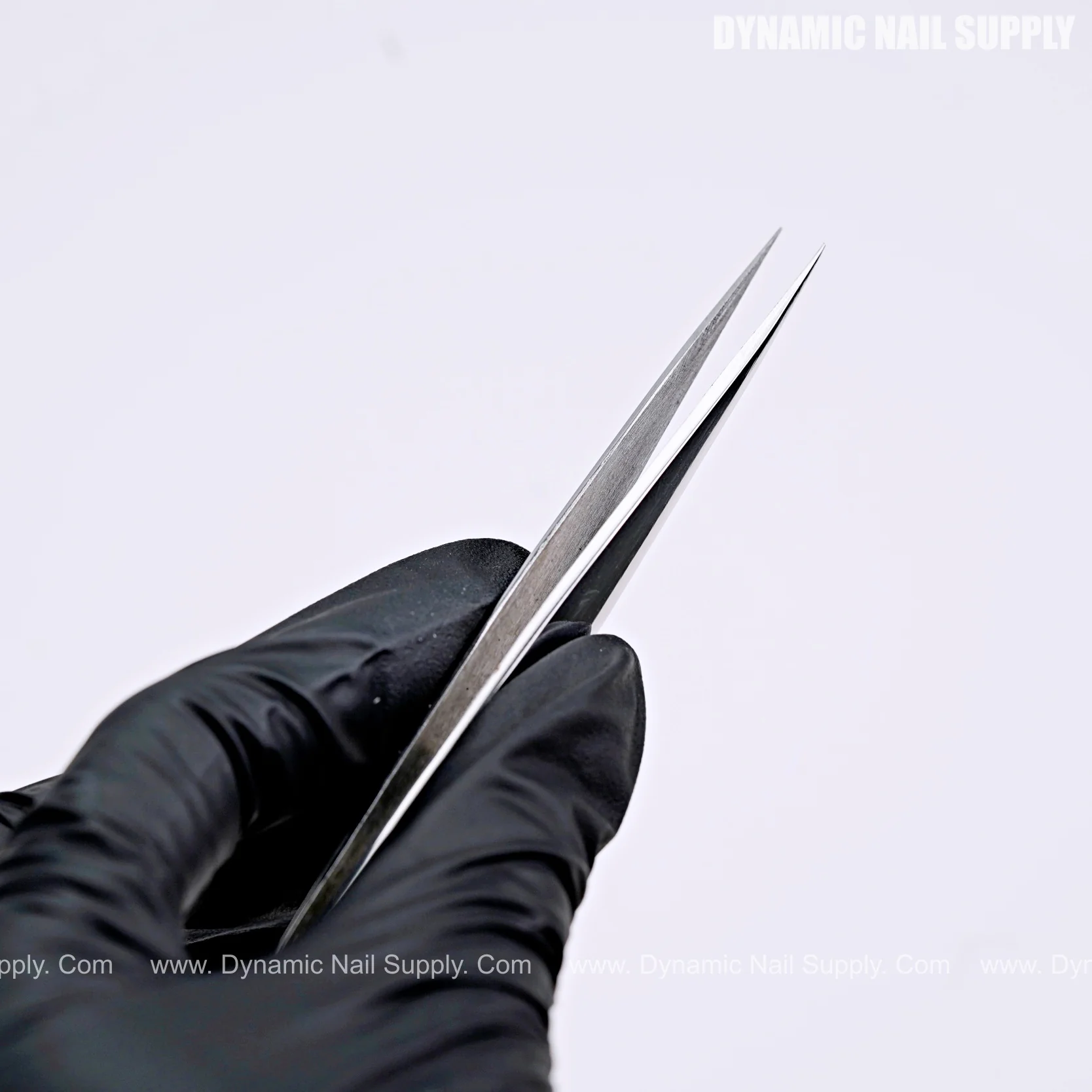 Sliver Eyelash Tweezer Pointed Tip Stainless Steel Precision Straight Tip for Isolation and Individual Lashes - Image 4