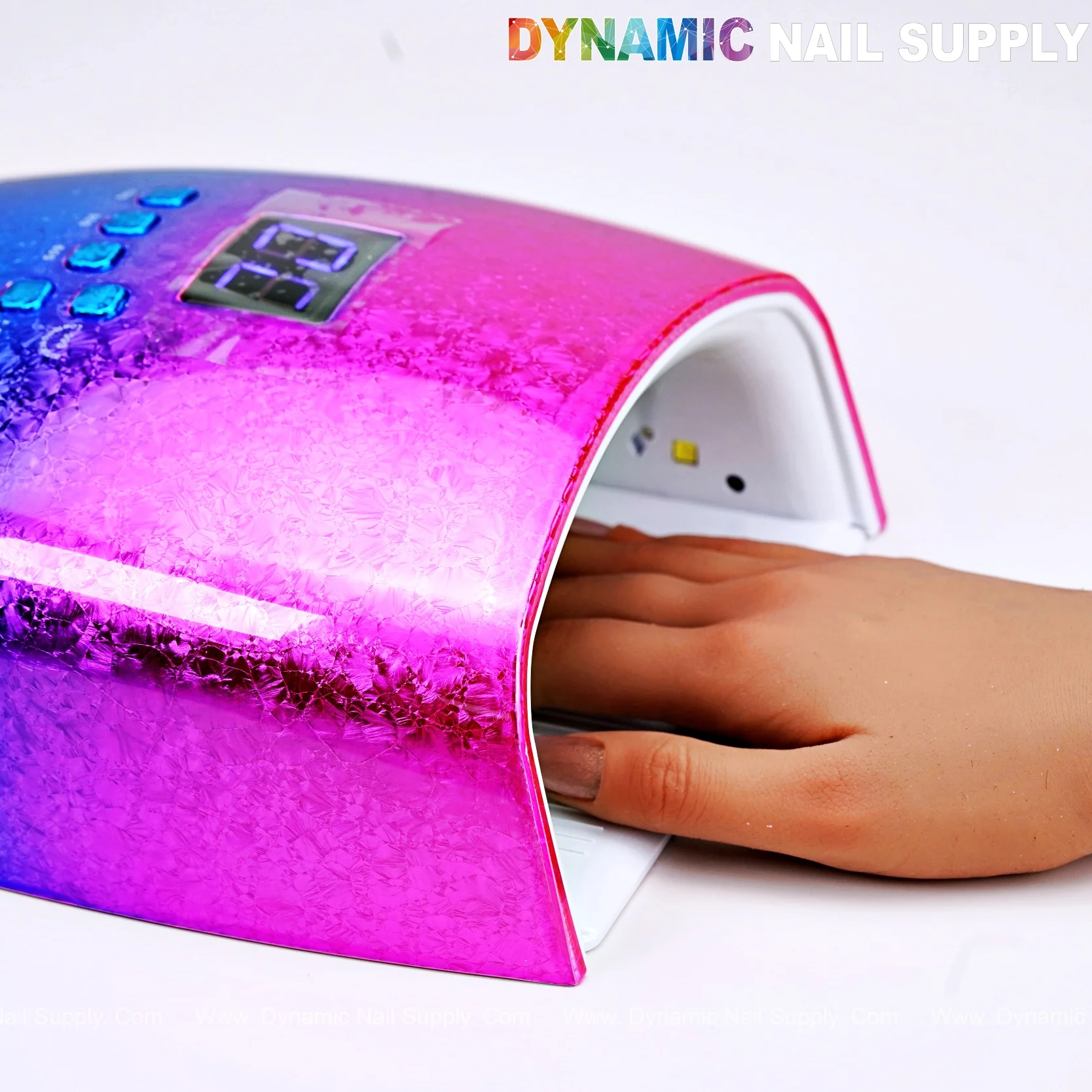 [Rainbow] Cordless LED / UV Lamp -  Gel Nail Dryer 48W Rechargeable & High-powder & Faster - Image 2