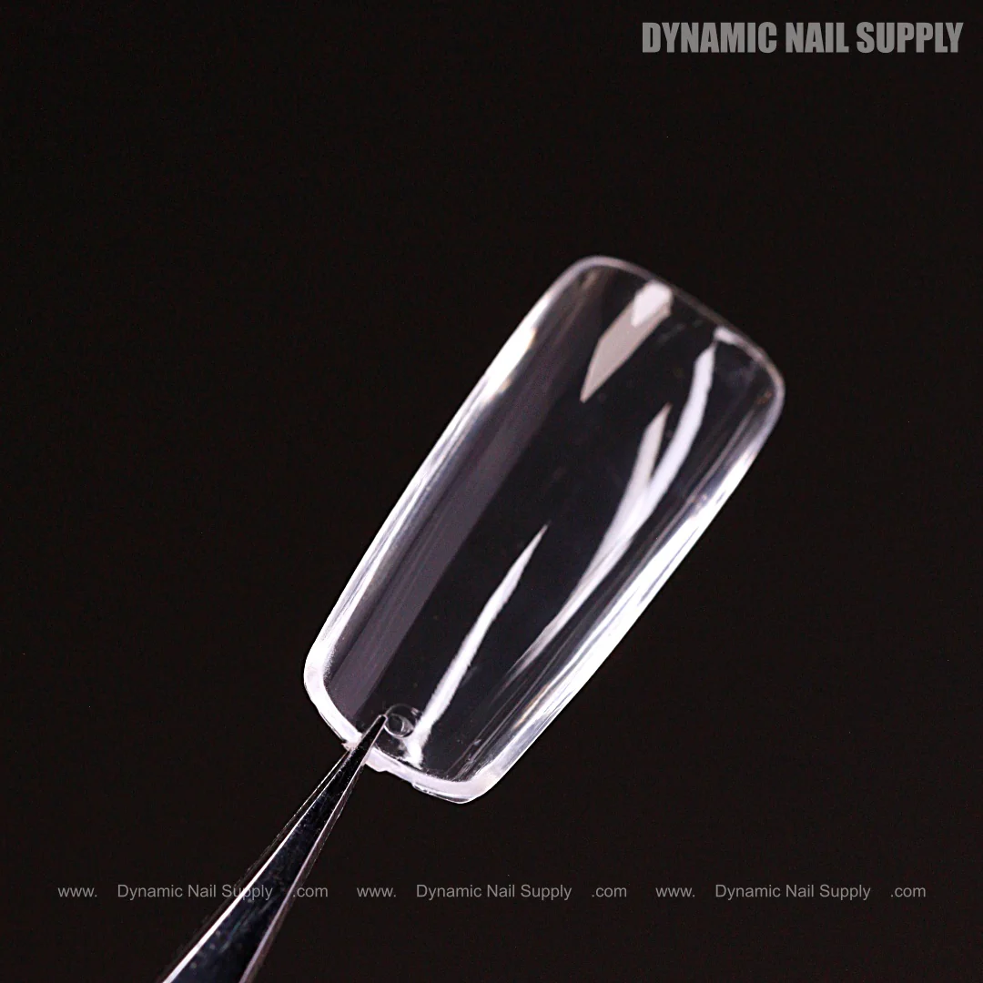 Sculpted Square (Medium) Full Cover Soft-Gel Nail Tips (Black Box) - Image 7