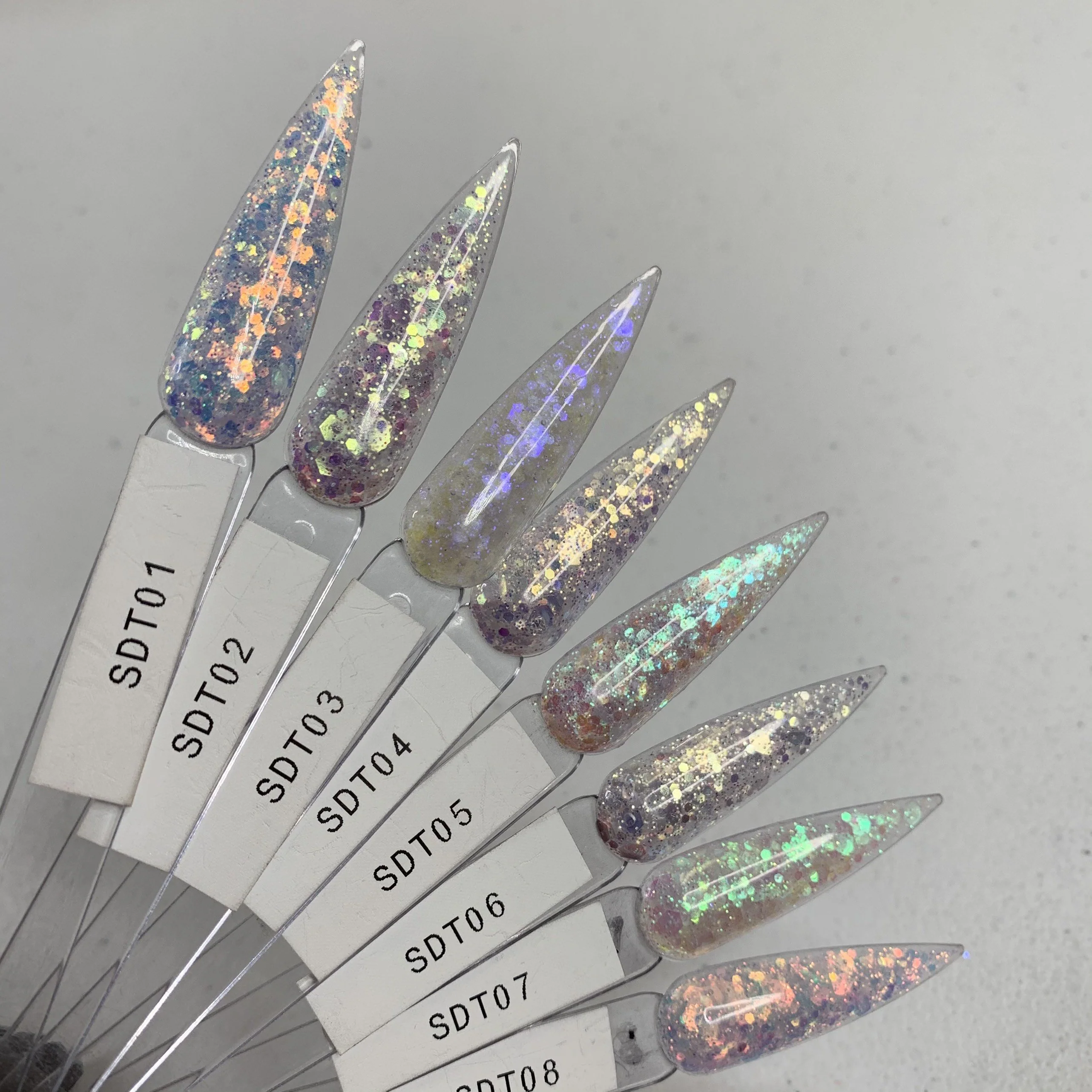 SDT Iridescent Collection (12 colors)  Acrylic Nails & Dipping Powder - Image 6