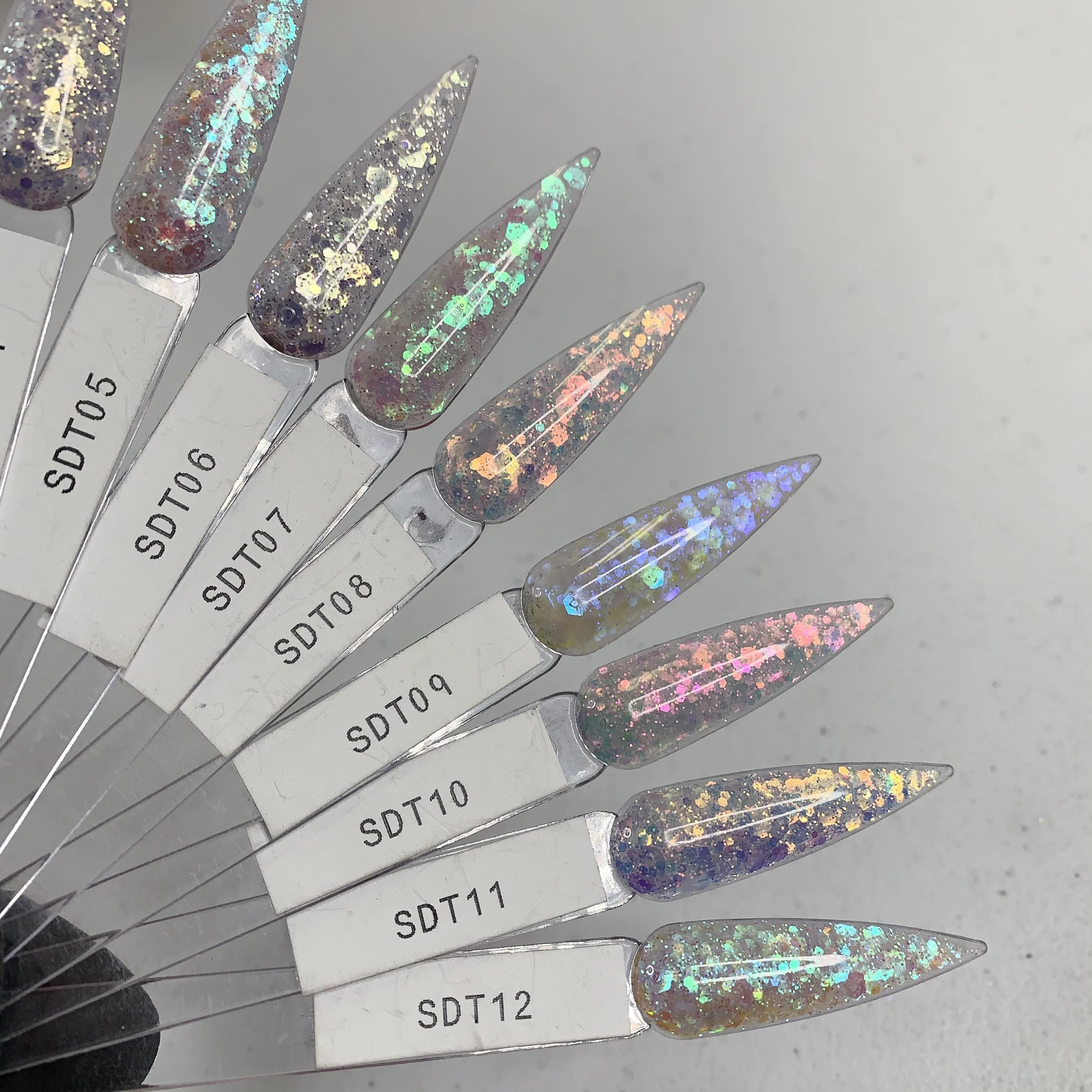 SDT Iridescent Collection (12 colors)  Acrylic Nails & Dipping Powder - Image 7