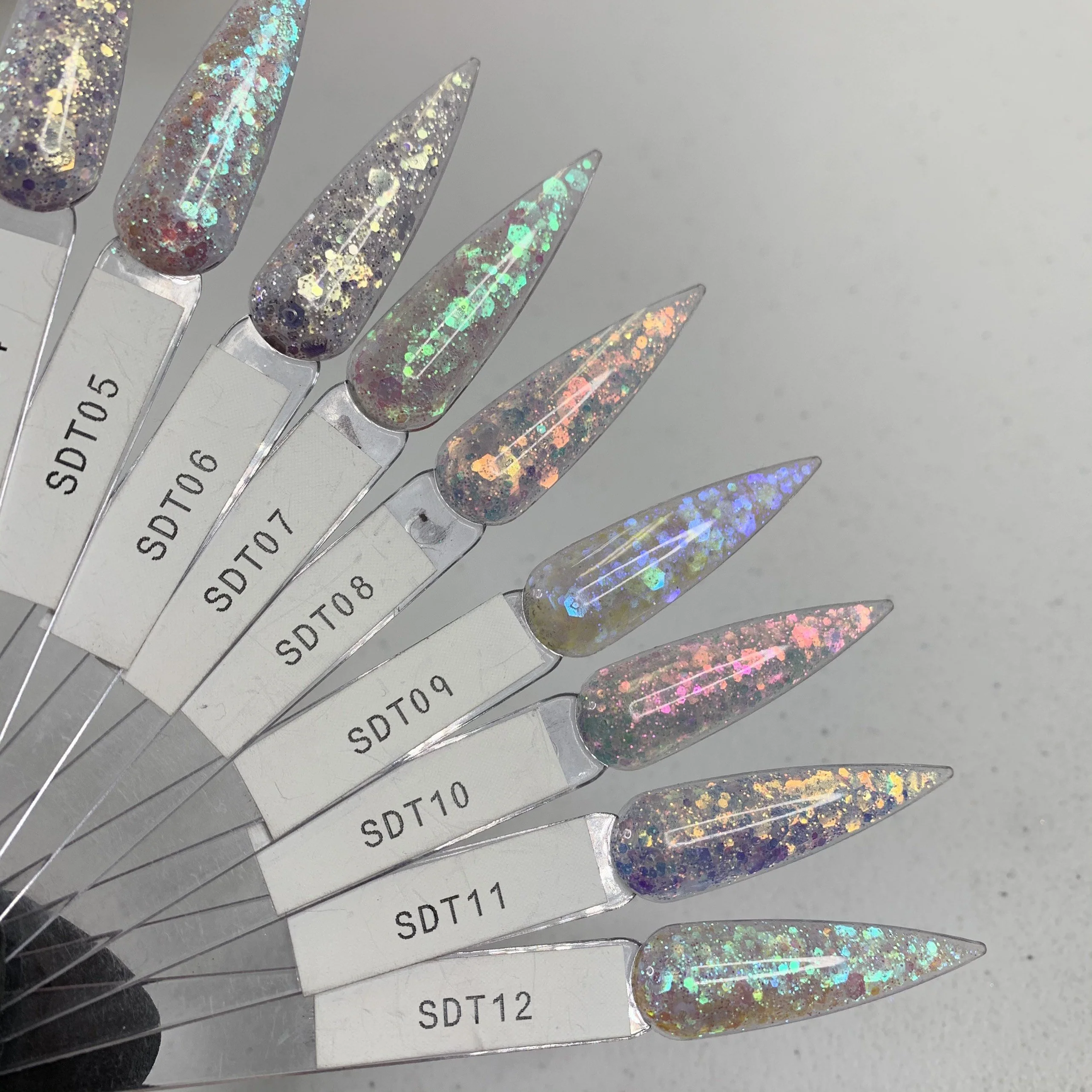 SDT Iridescent Collection (12 colors)  Acrylic Nails & Dipping Powder - Image 8