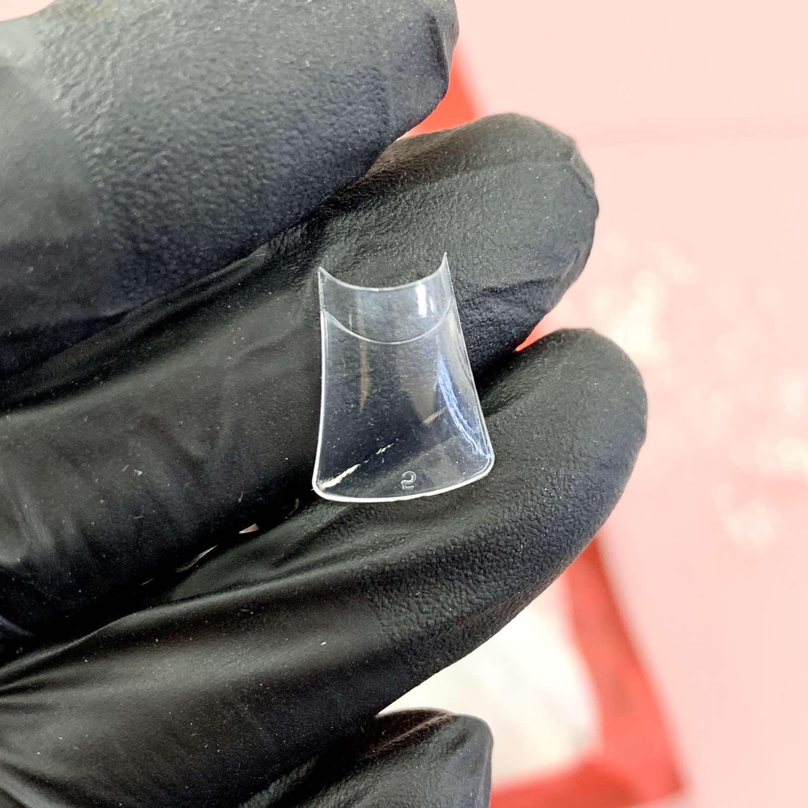 Short Duck shape Nail Tips (Bag) 500pcs clear tip - Image 4