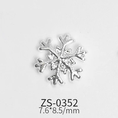 24pcs Snowflake Charms for Winter and Christmas nails art design - Image 11