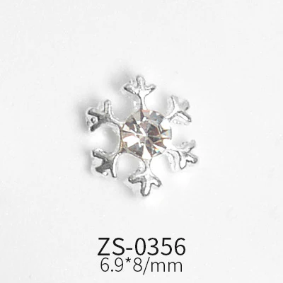 24pcs Snowflake Charms for Winter and Christmas nails art design - Image 13