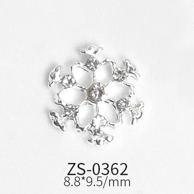 24pcs Snowflake Charms for Winter and Christmas nails art design - Image 19