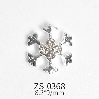 24pcs Snowflake Charms for Winter and Christmas nails art design - Image 25