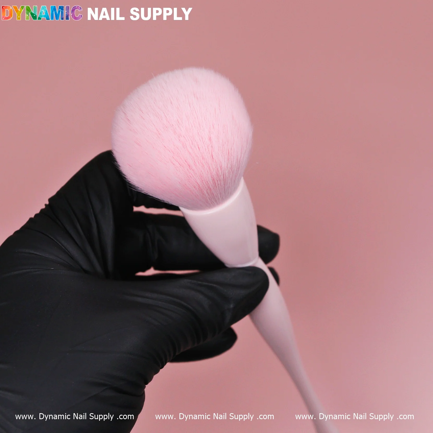 Soft-pink Dust Brush (Cosmetic-grade Duster) - Image 4