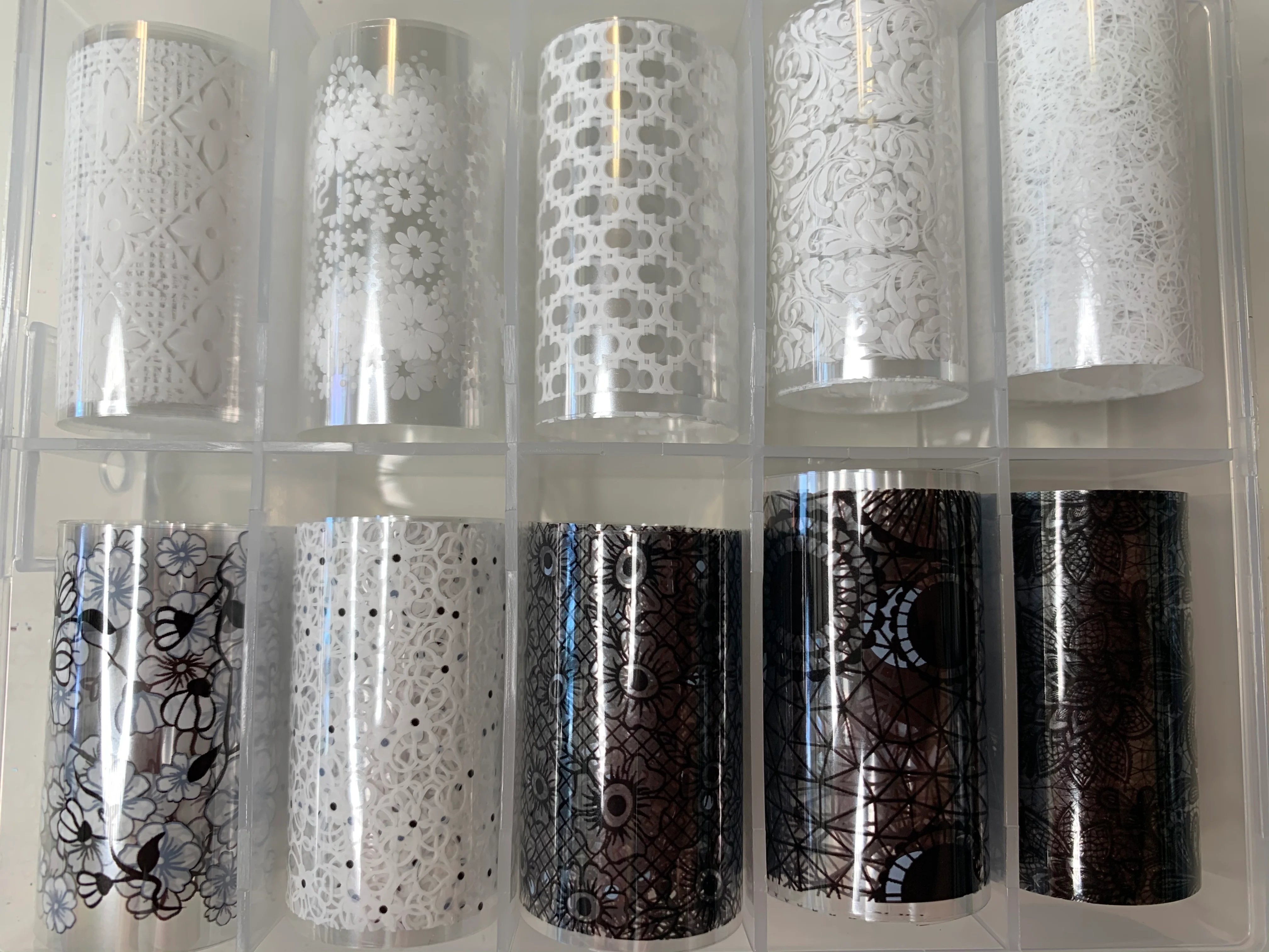 Spring Flower transfer foils collection - Foils for Nails Designer - Image 3