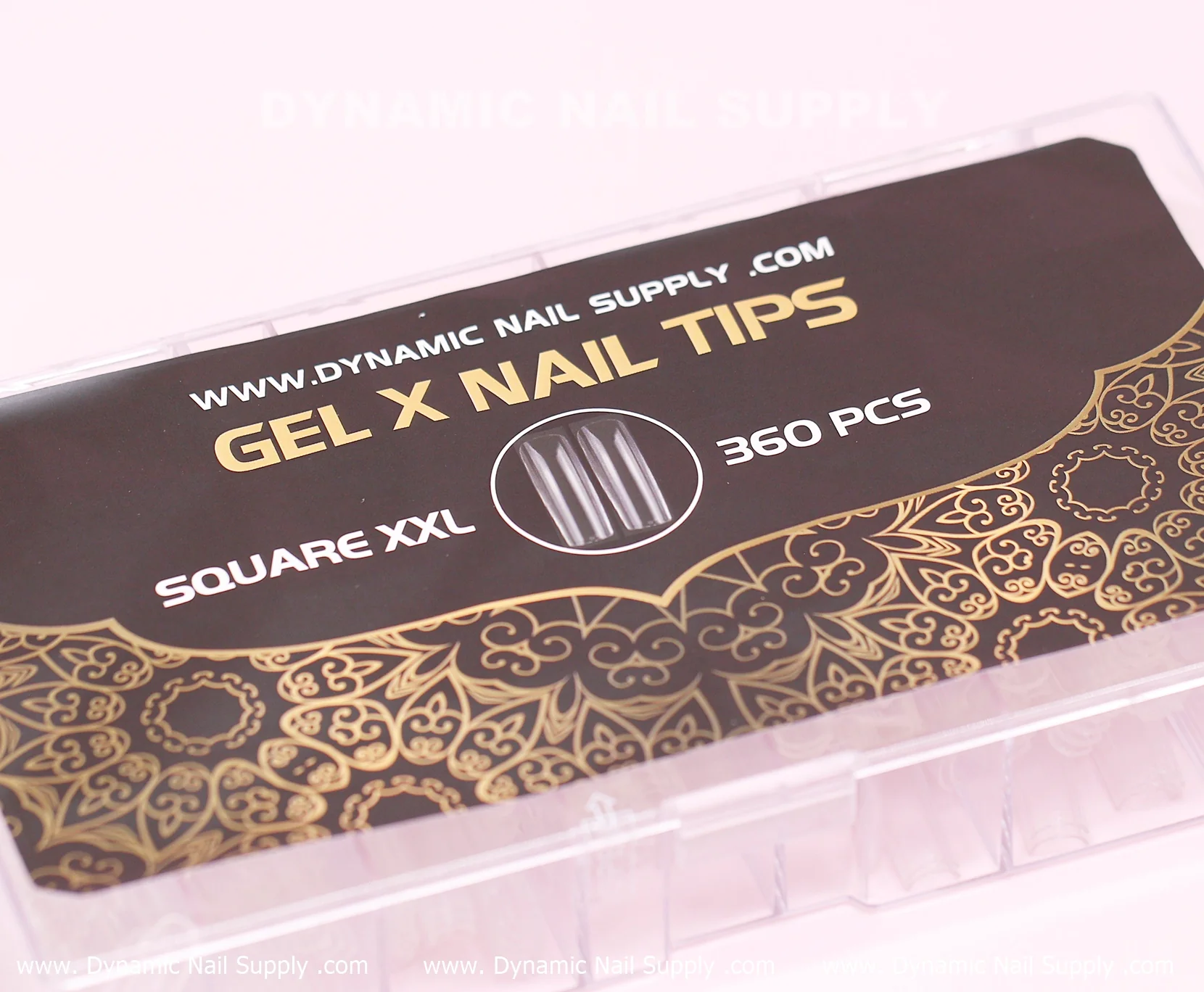 [Square XXL] Full Cover Tips - Soft Gel X tips - 360 pcs - 2XL Extra Long- 11 sizes - Image 2