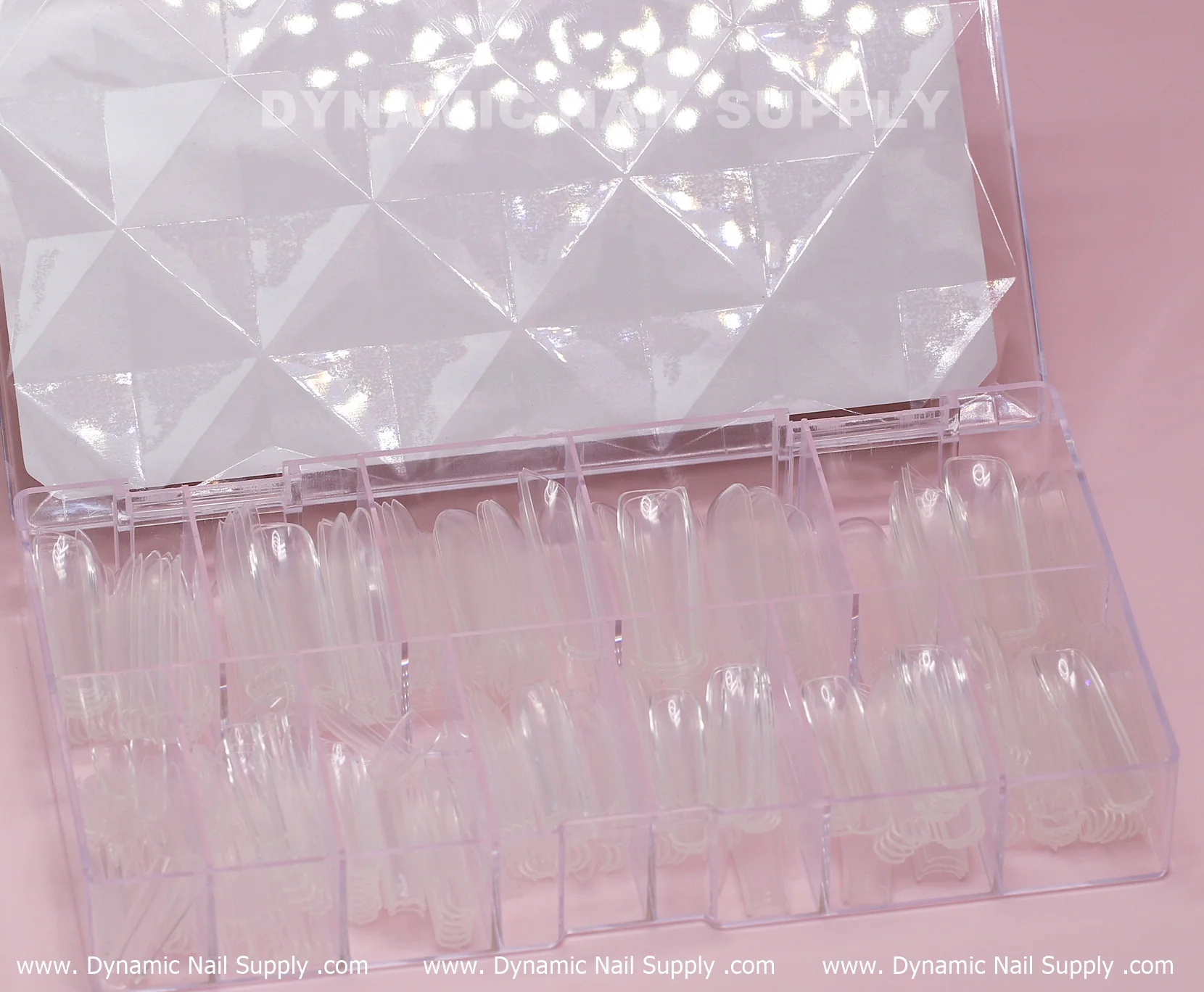 [Square XXL] Full Cover Tips - Soft Gel X tips - 360 pcs - 2XL Extra Long- 11 sizes - Image 3