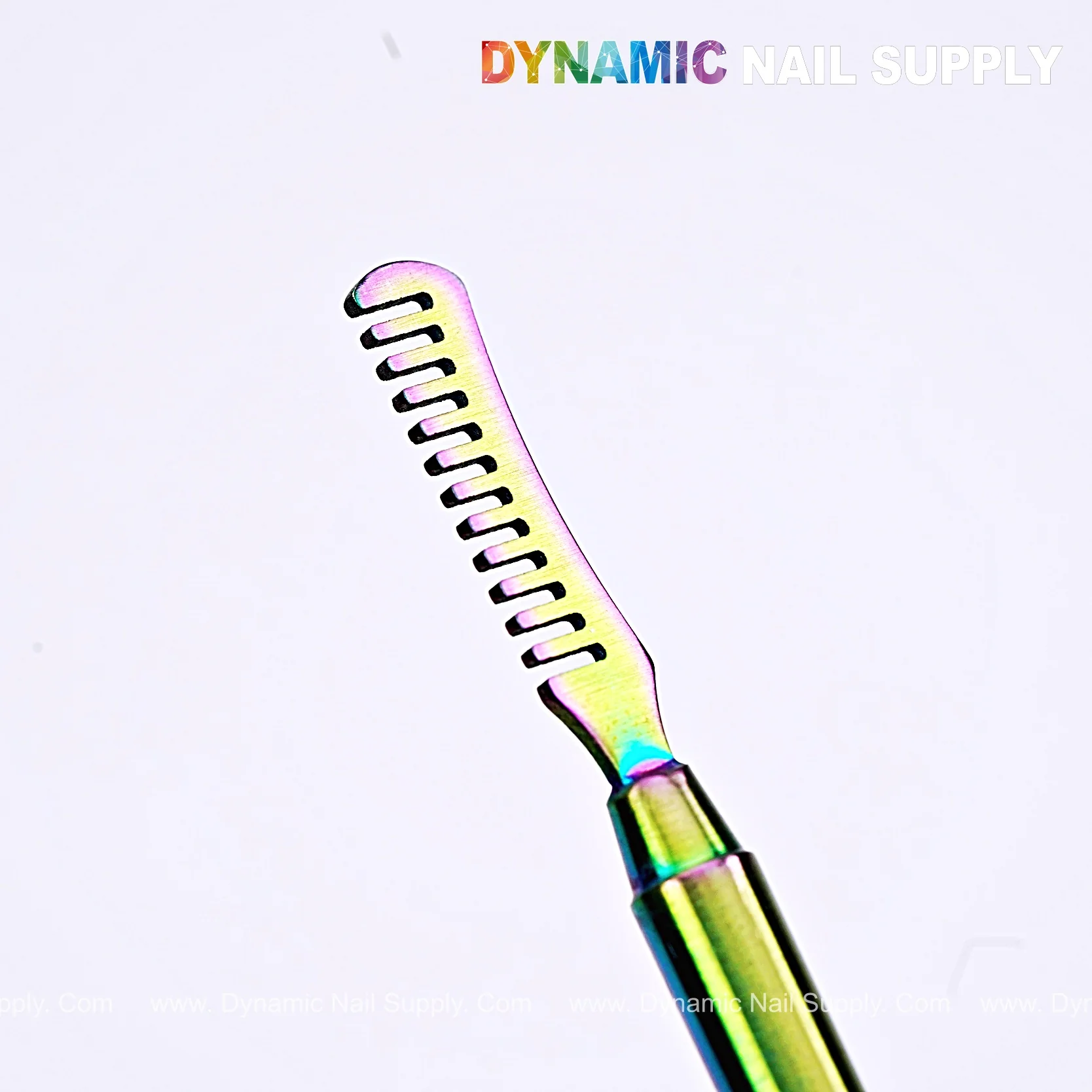Stainless Steel Nail Pen Cleaning Comb and Eyelash Separator - Lash Lift Tools - Image 2