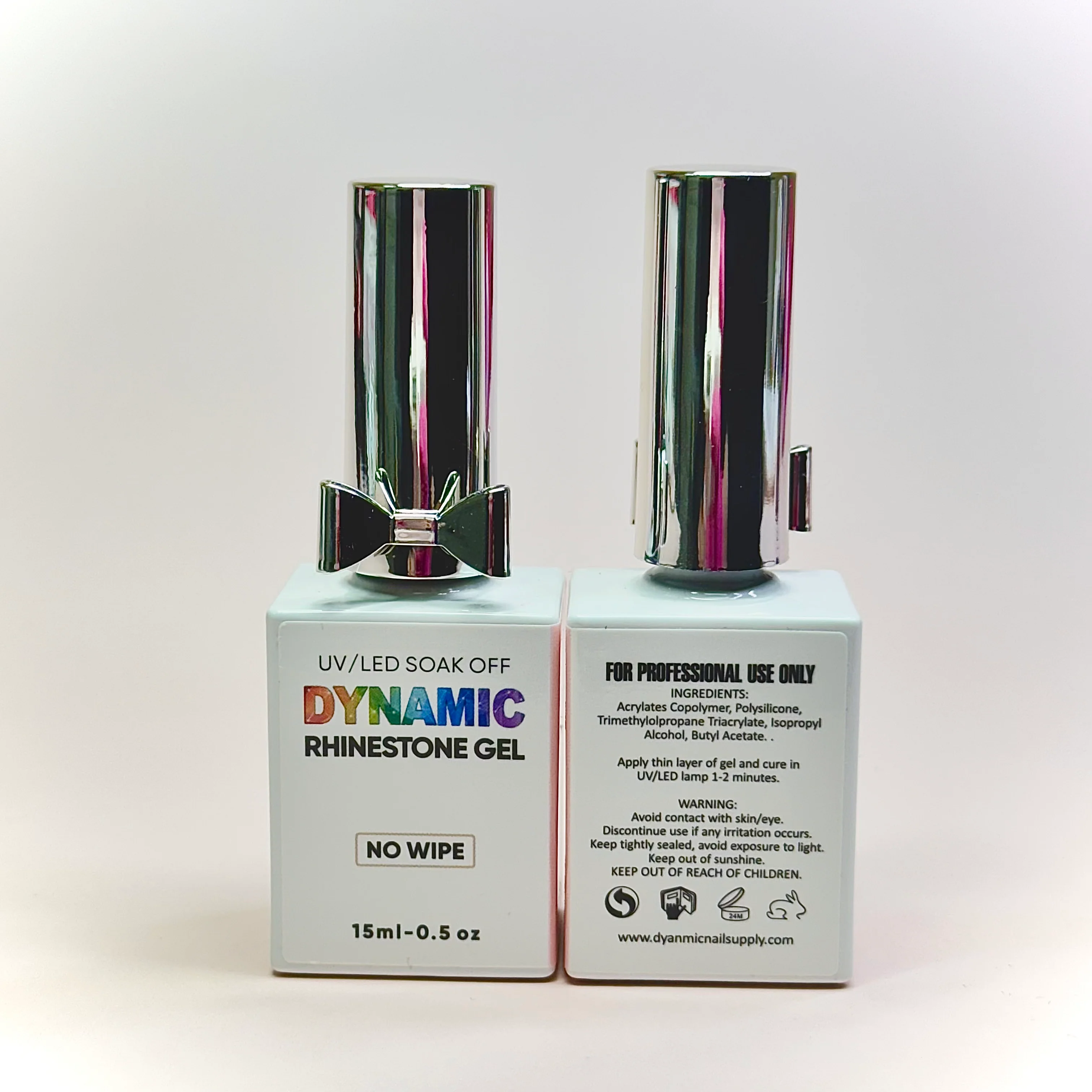 Thick 3D No-Wipe Rhinestone glue Gel in Bottle (+ Liner Brush) for Nail art Design & Chrome application - Image 5