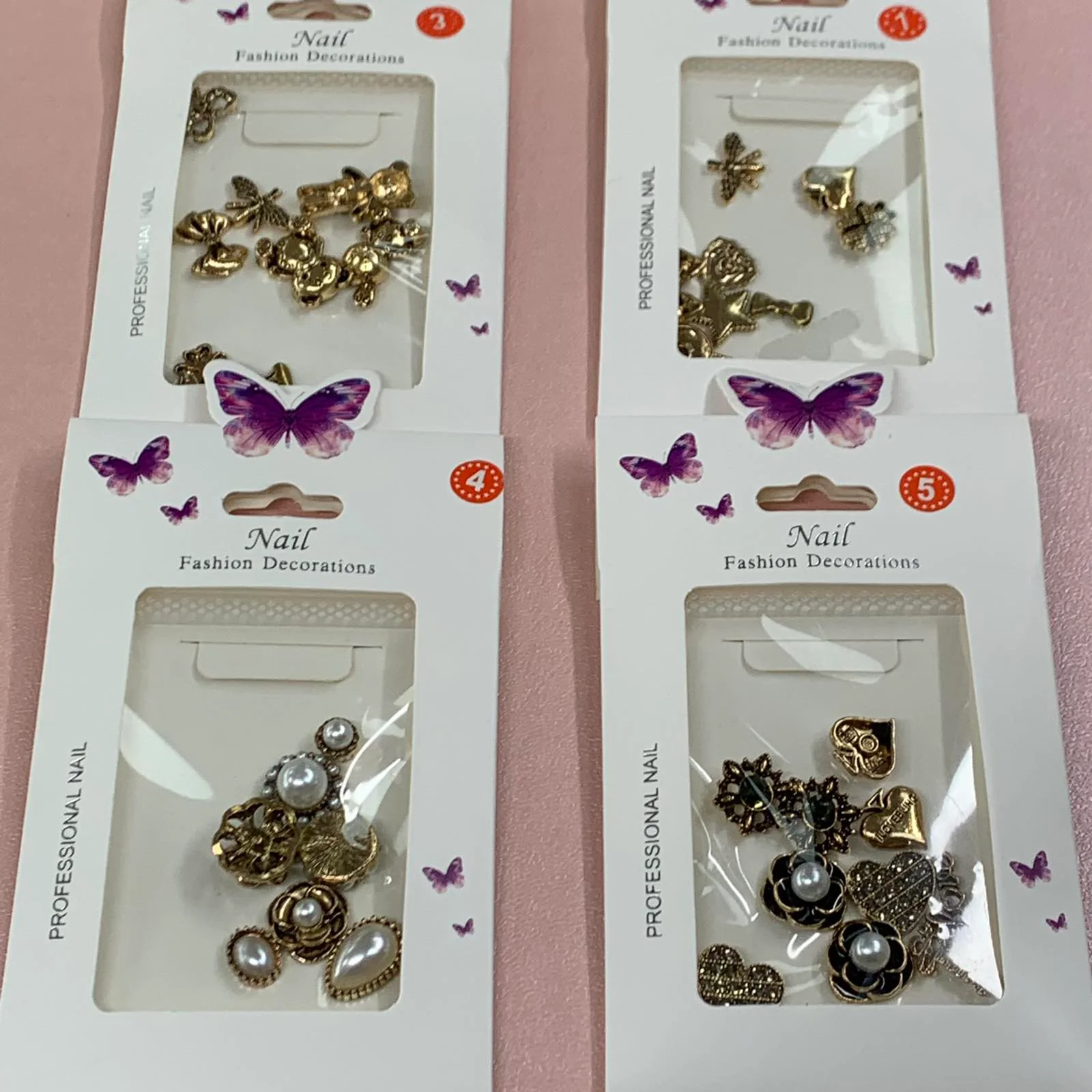 Vintage 3D Charm / Antique Style Charms for Nails Art Design