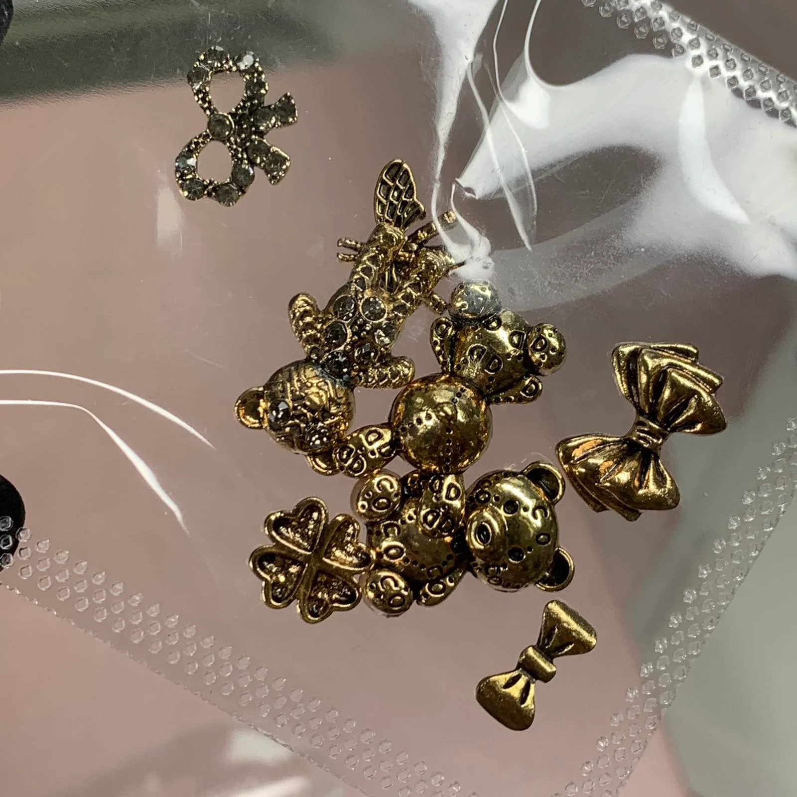Vintage 3D Charm / Antique Style Charms for Nails Art Design - Image 2