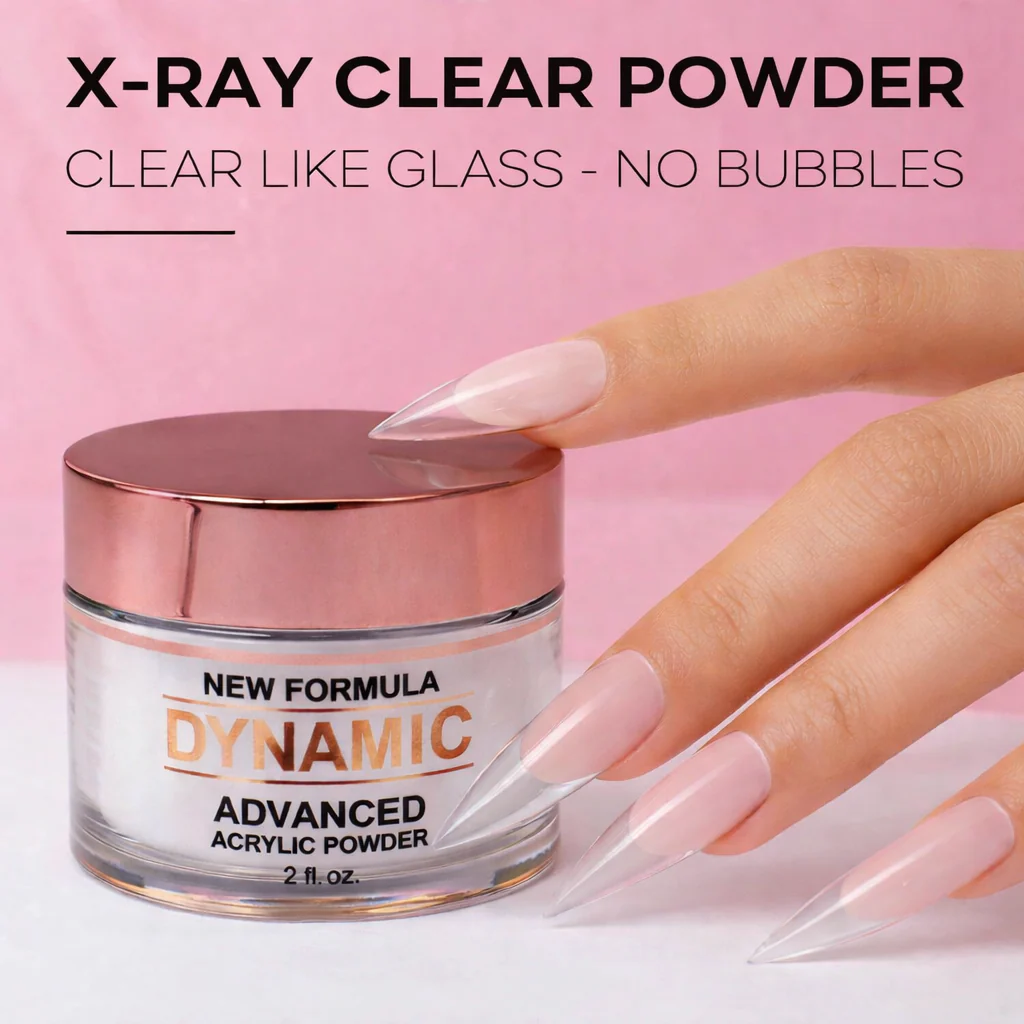 Clear / White / Soft White - purified acrylic powder for dipping and sculpting - Image 11
